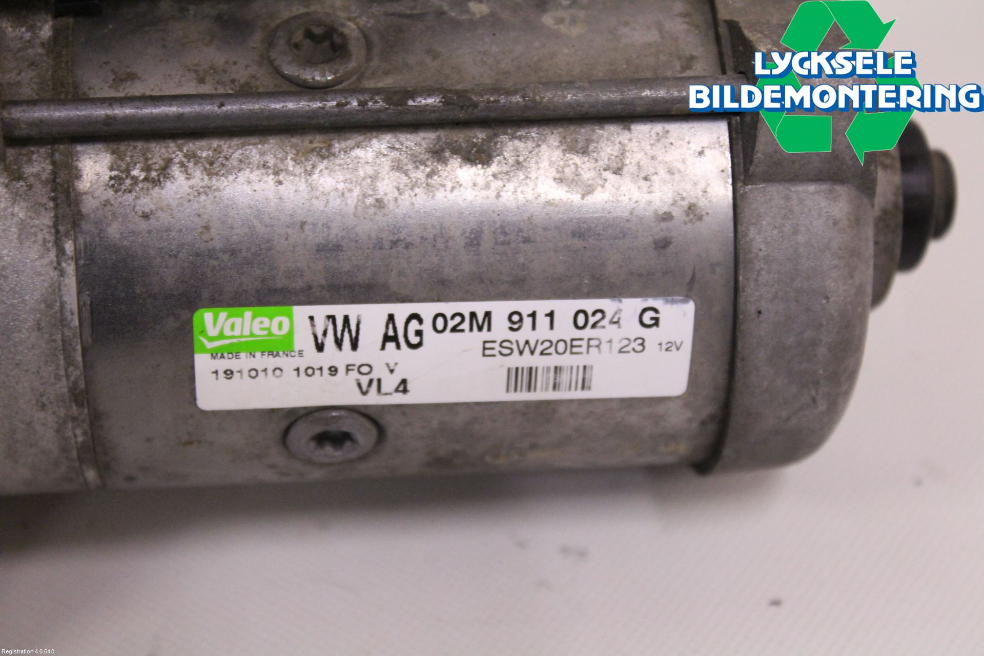 Audi A3/S3 05-13 Startmotor Diesel