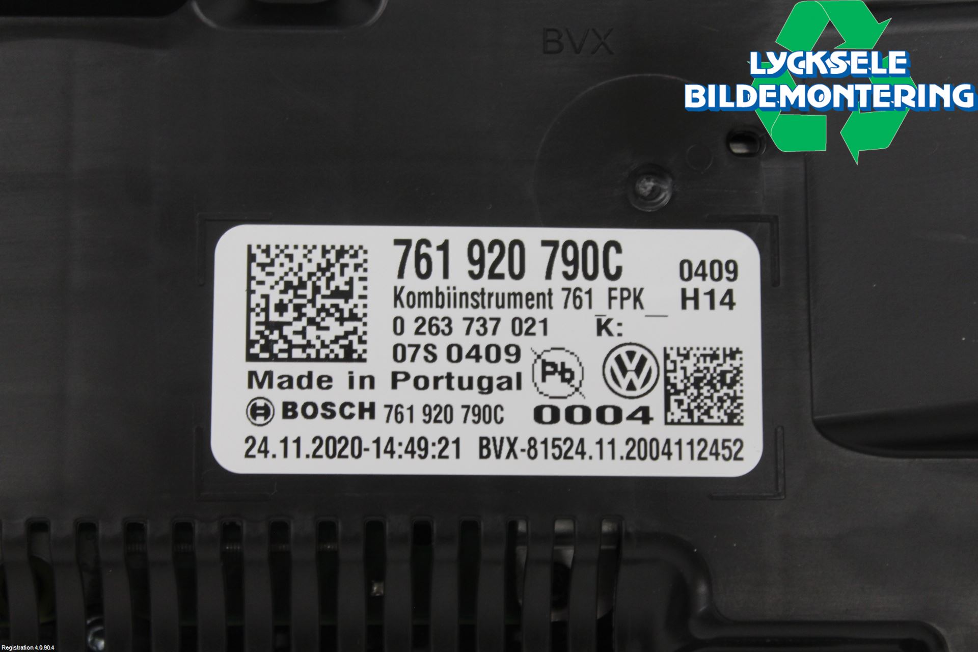 Volkswagen VW TOUAREG CR 18- Instrument Komb
