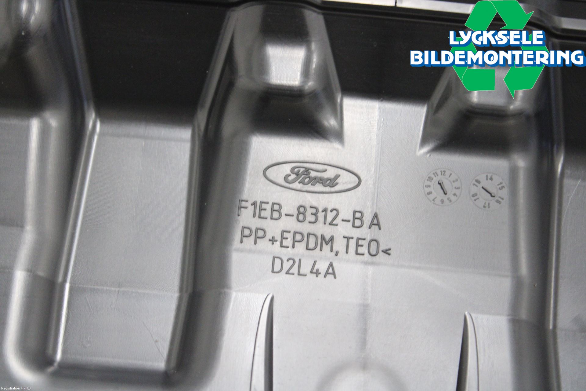 Ford FOCUS 15-18 Deflektor Plåt-Plast Kylning