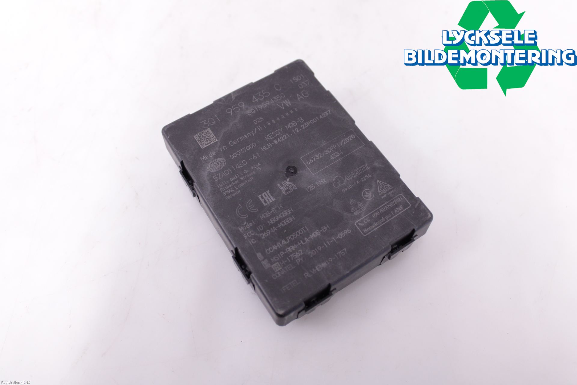 Skoda KAMIQ 20- Styrenhet Nyckellöst System