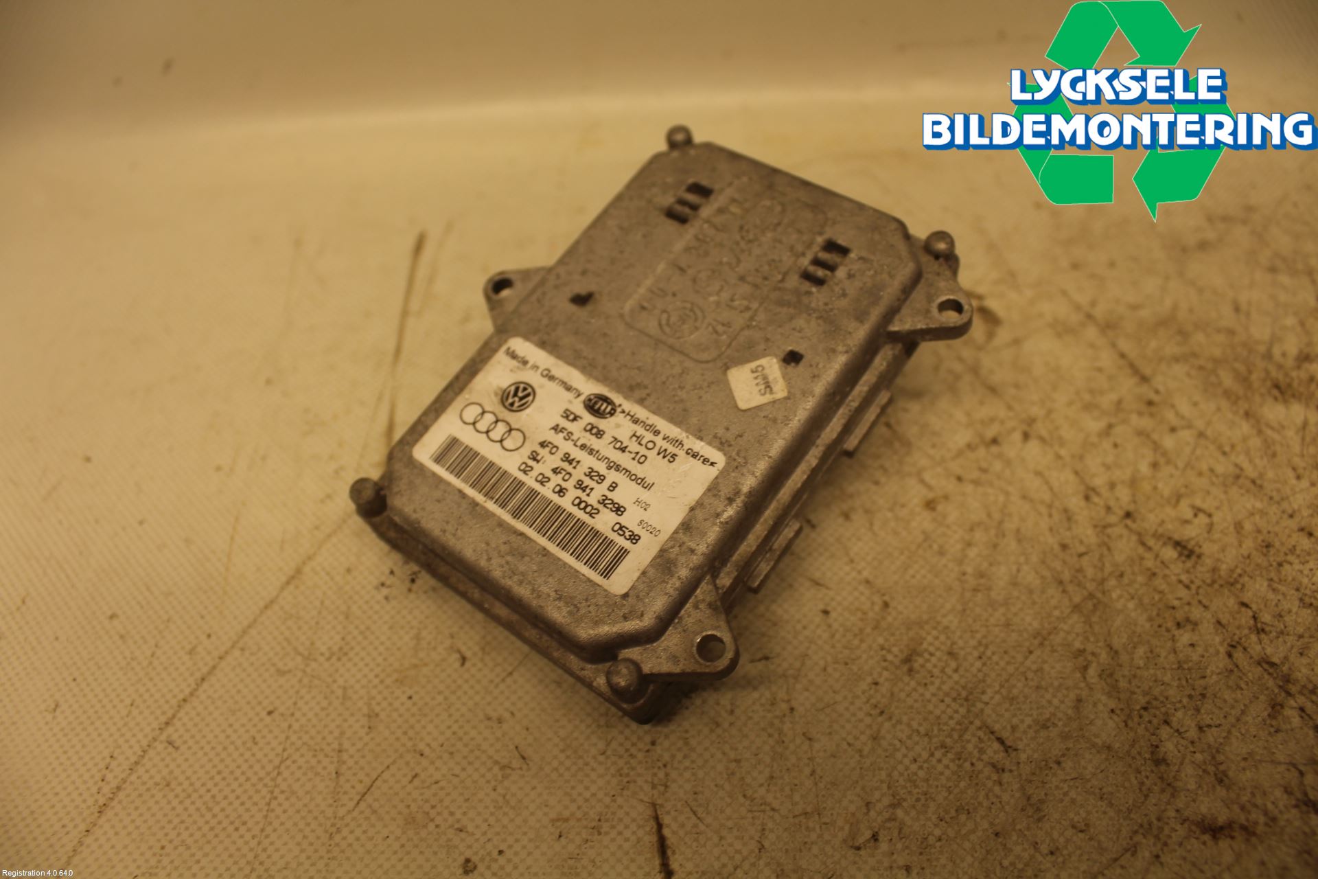 Audi A6/S6     05-11 Styrenhet Strålkastare