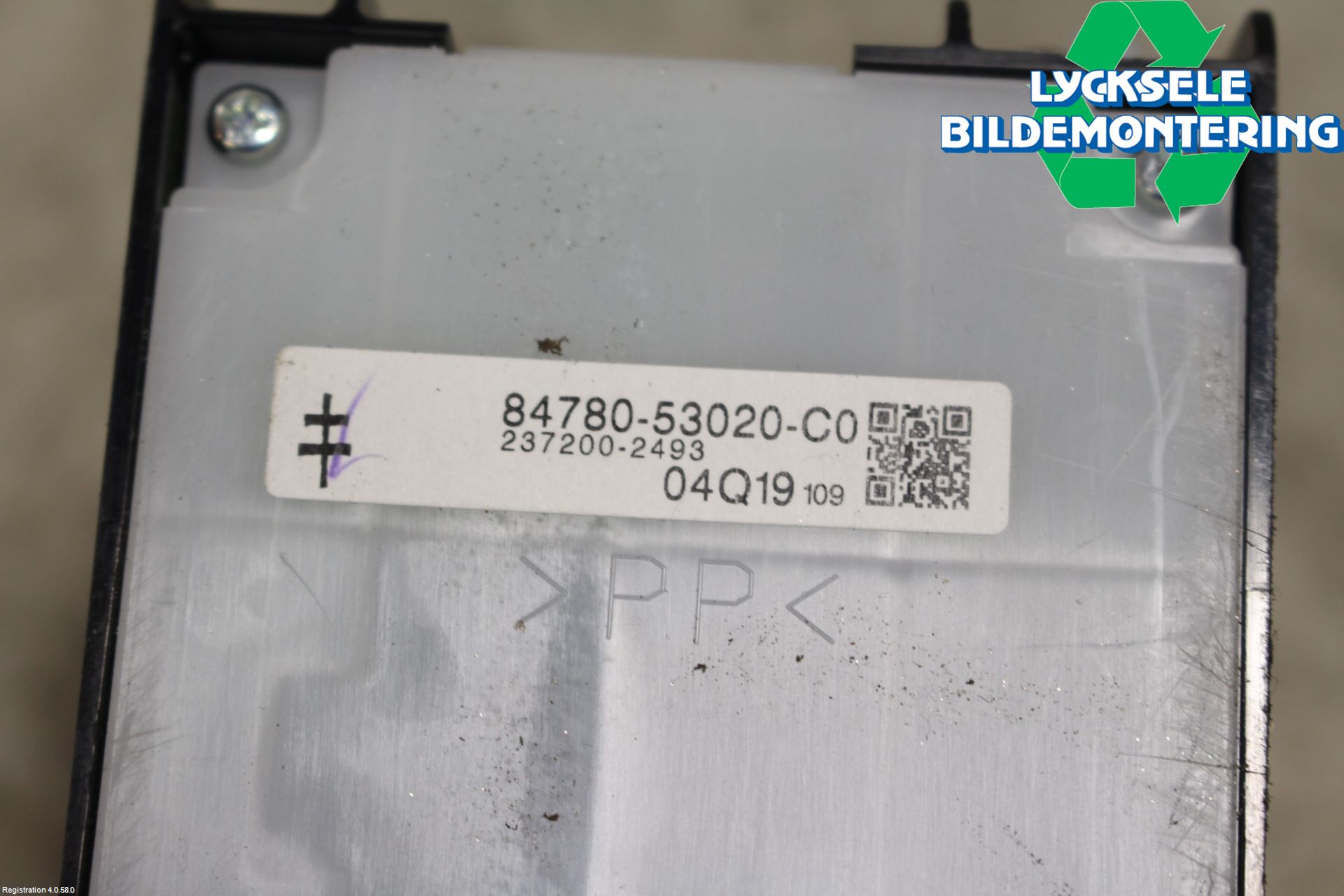 Lexus IS 250/350 14-20 Strömställare Färddator