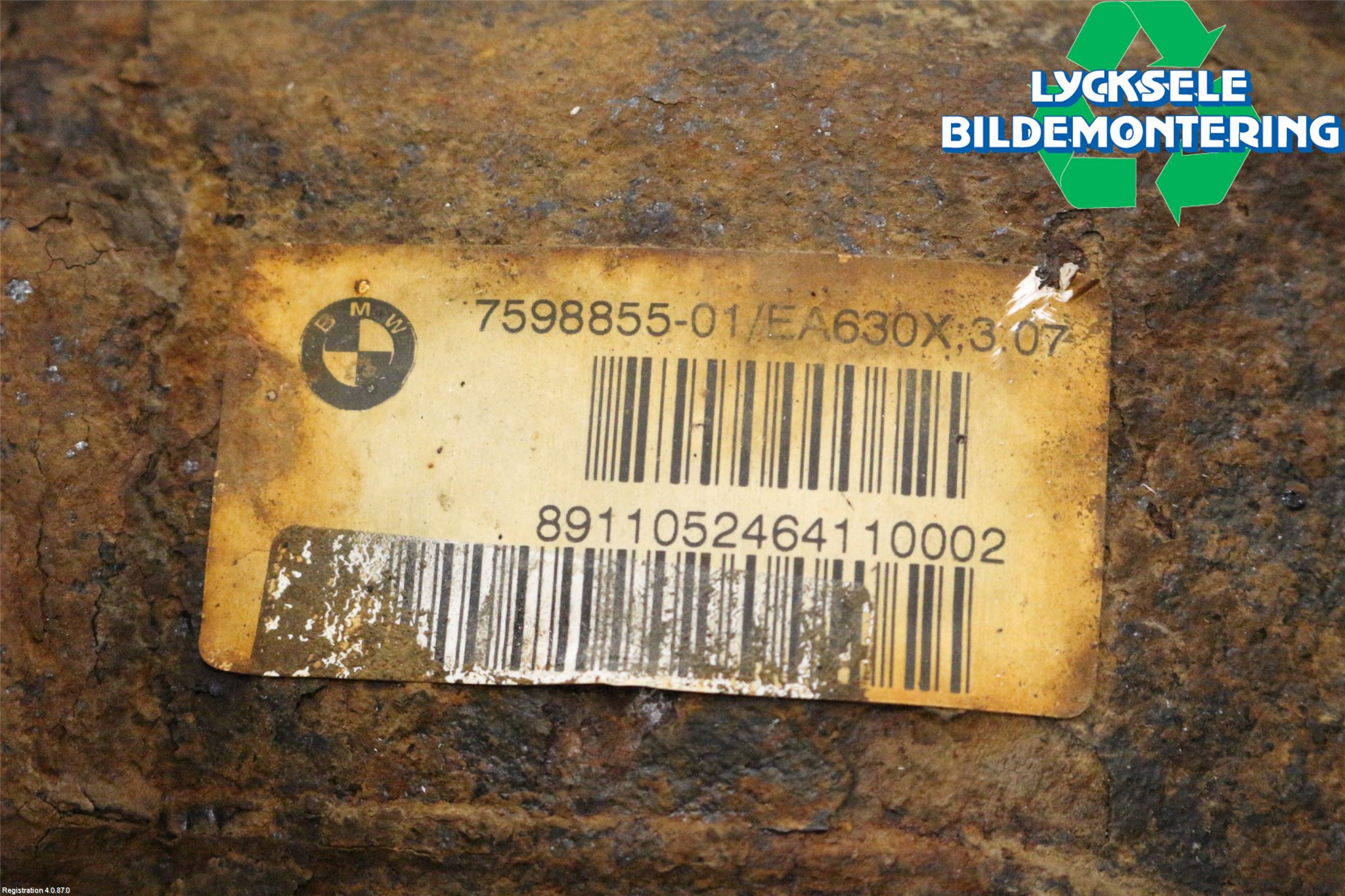 BMW 1 E87/81 5D/3D 03-11 Bakväxel-Diff