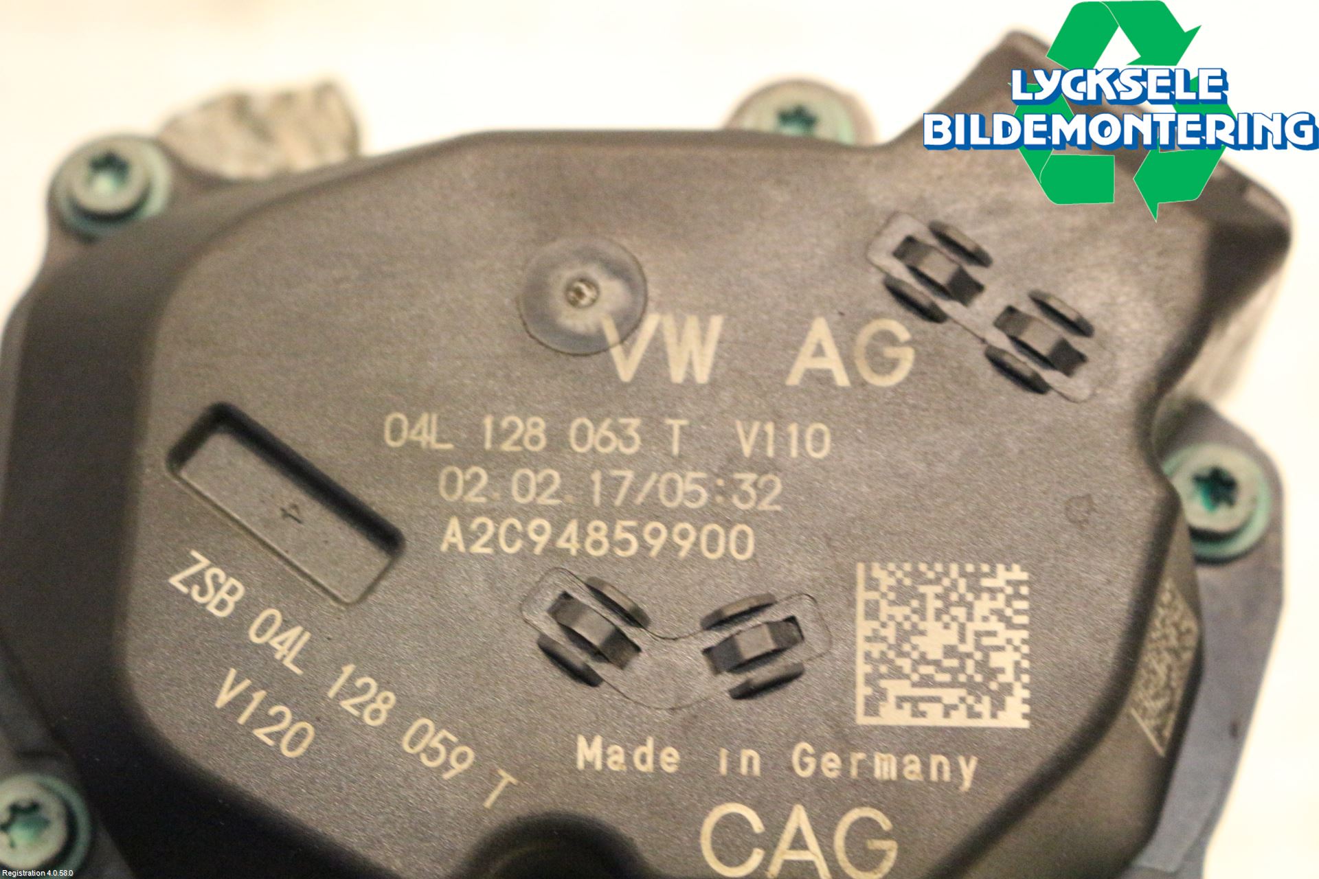 Audi A6/S6 4G 11-18 Injspjällhus