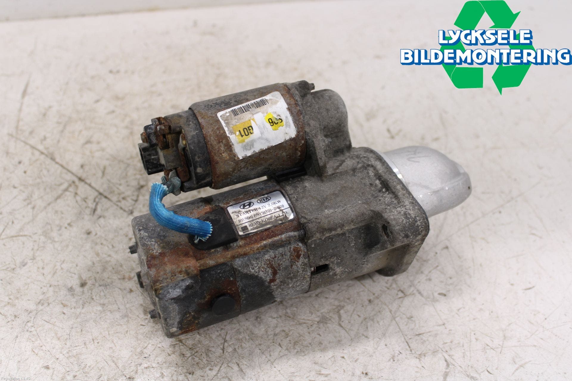 Hyundai SANTA FE 06-12 Startmotor Diesel