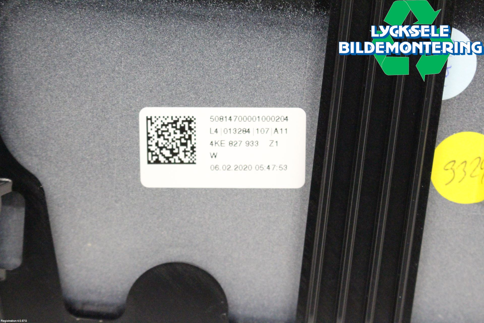 Audi E-TRON, S GE 19- Spoiler Baklucka