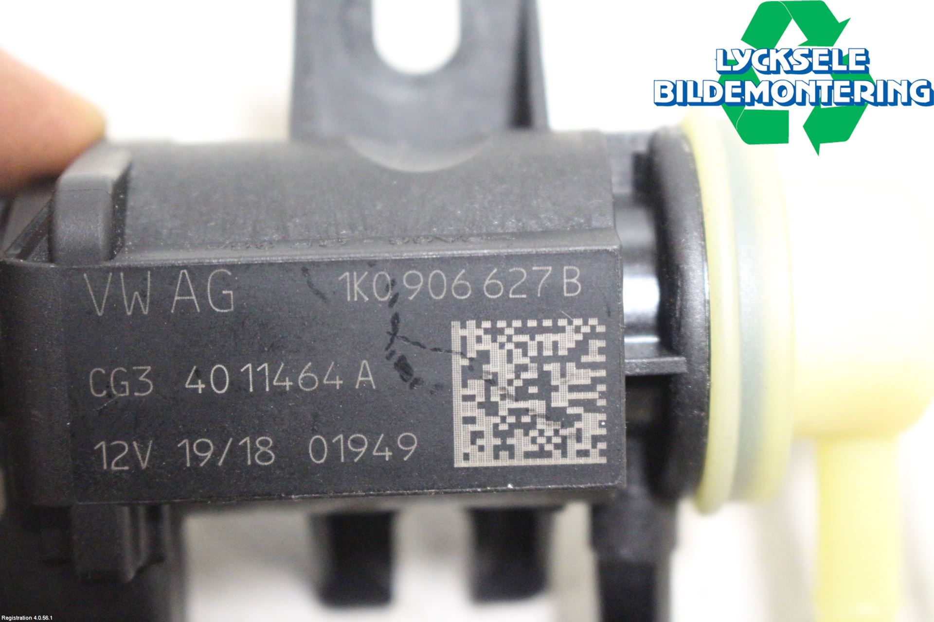 Volkswagen VW PASSAT 15-19 Magnetventil Laddtryck