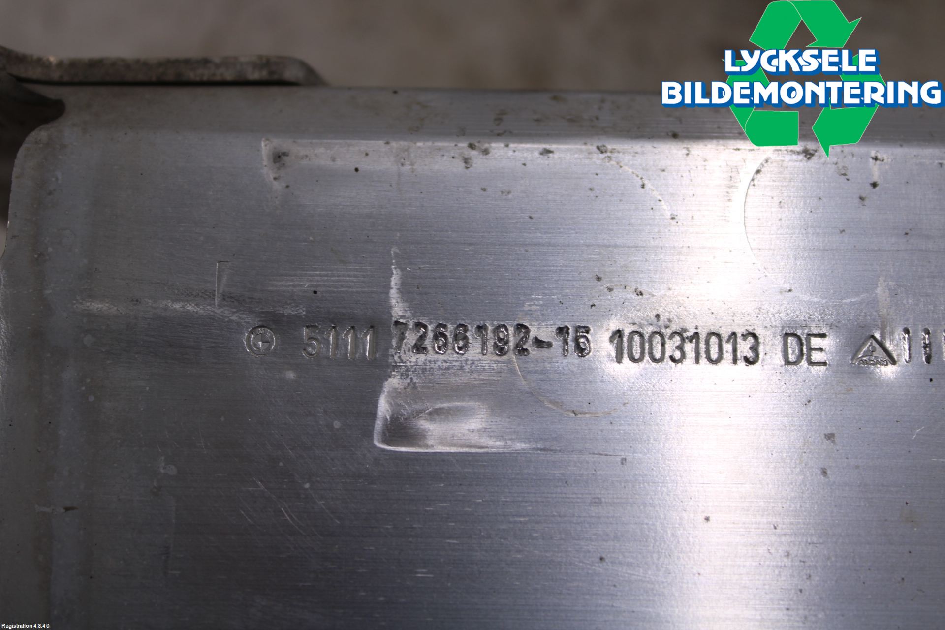 BMW 3 F30/F31/F80 12-19 Stötfångarbärjärn Fram