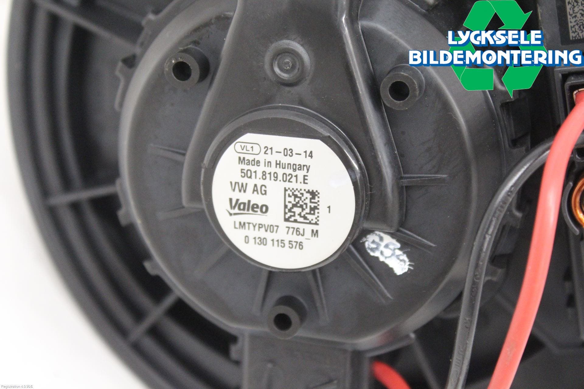 Volkswagen VW CADDY 21- Ac Värmefläkt