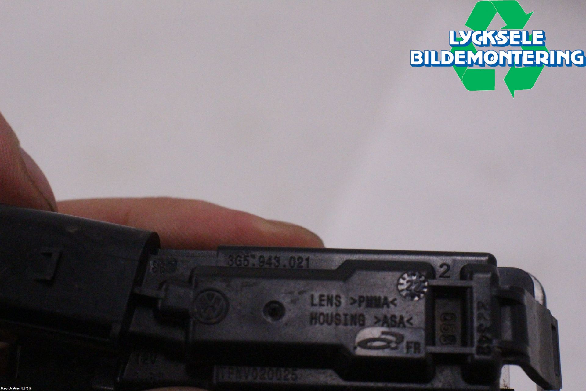 Volkswagen VW T-ROC 18- Skylt Belysning