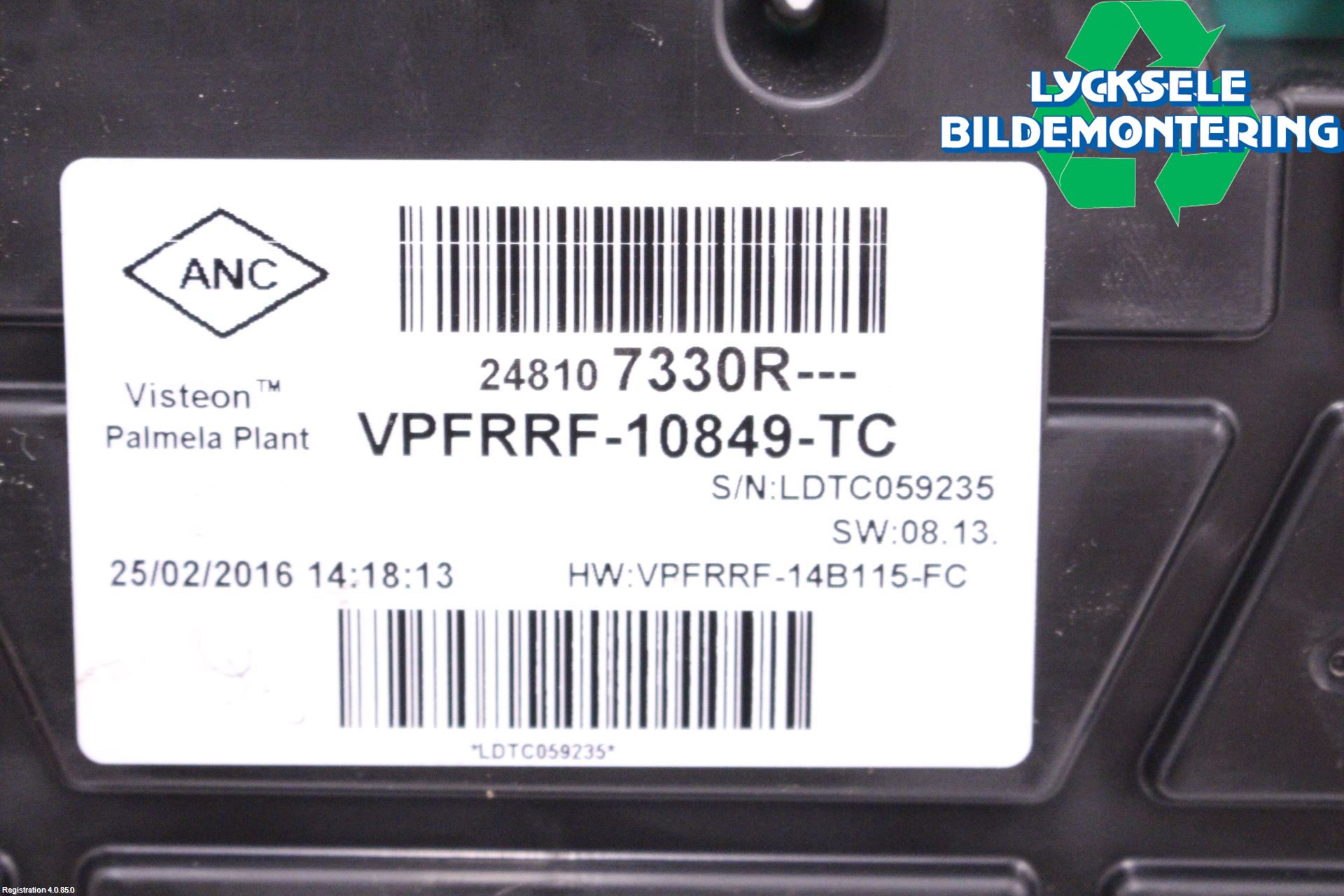 Opel VIVARO 15-19 Instrument Komb