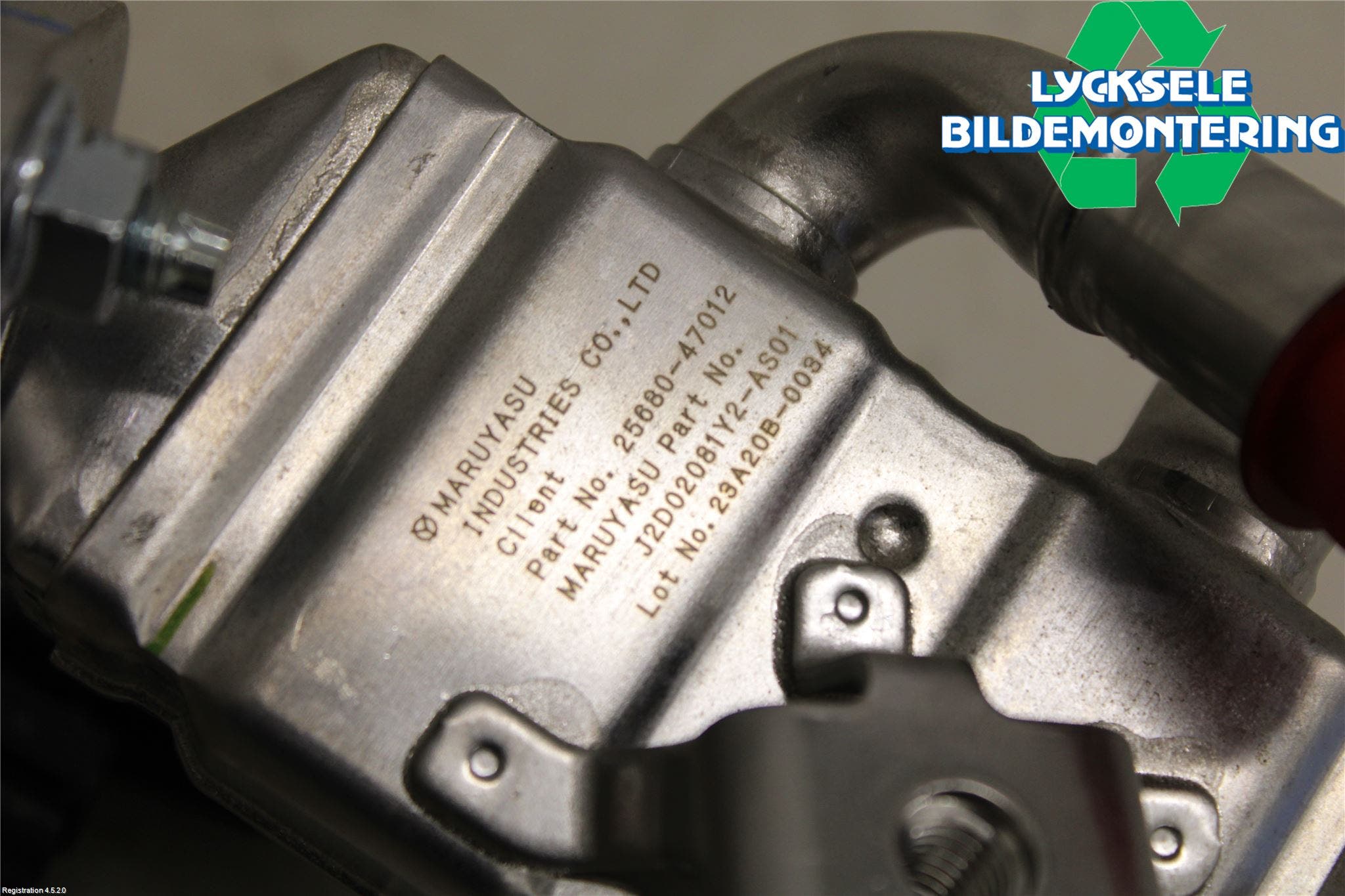 Toyota YARIS XP130 15-20 Avgaskylare