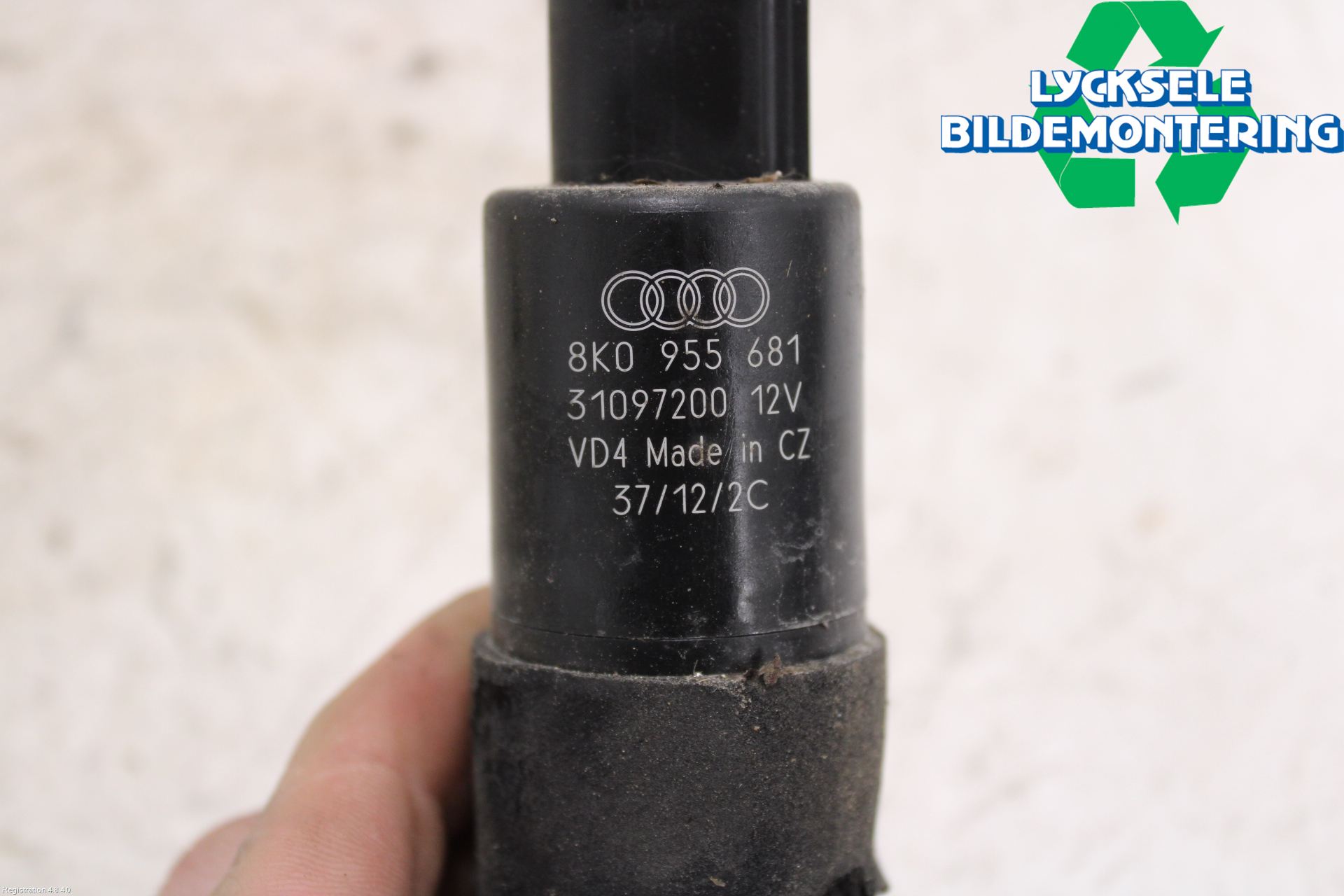 Audi A4 ALLROAD 09-16 Spolarpump Högtryck