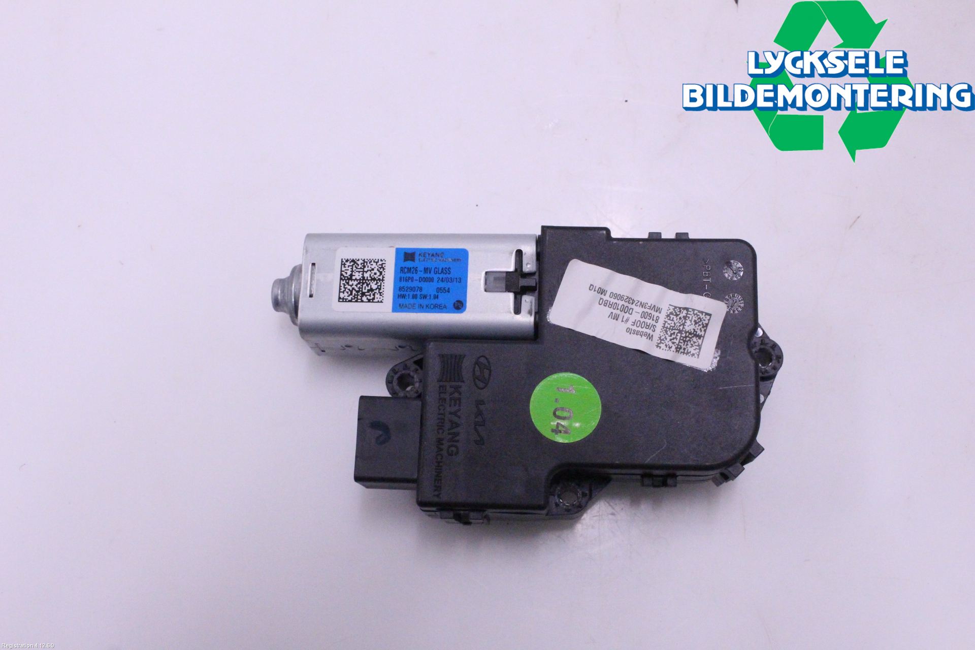 Kia EV9 24- Taklucksmotor