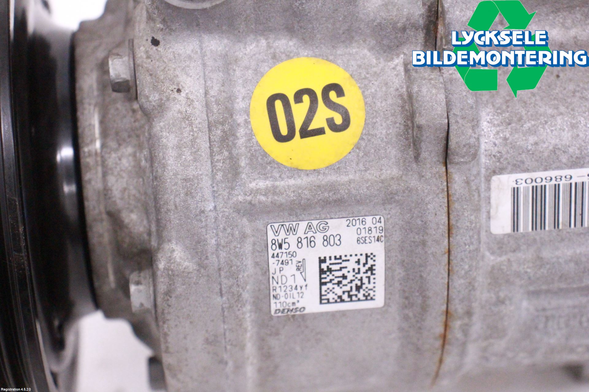 Audi A4/S4 B9 16-19 Ac Kompressor