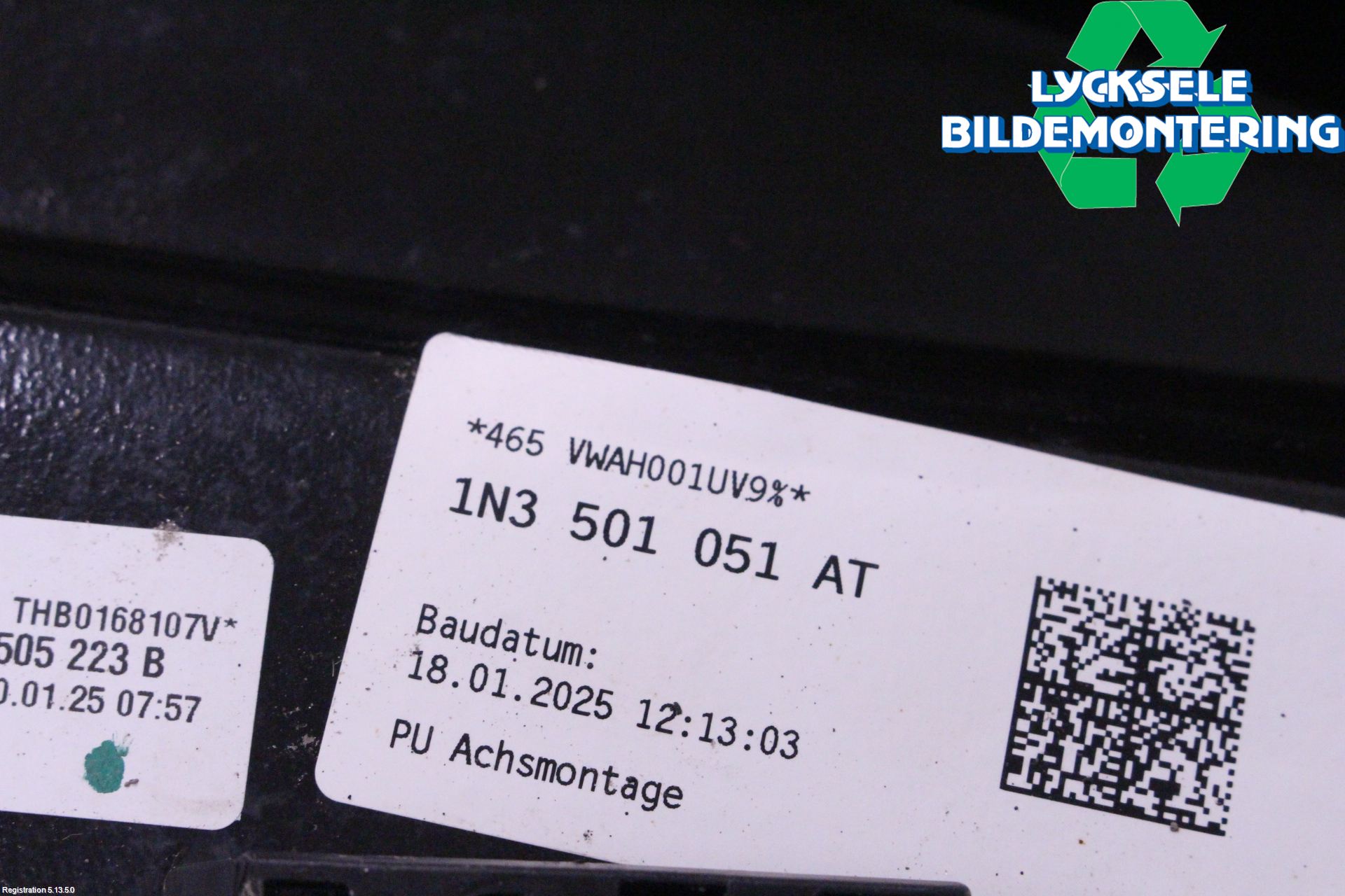 Volkswagen VW ID.5 22- Bärarm Bak Vänster