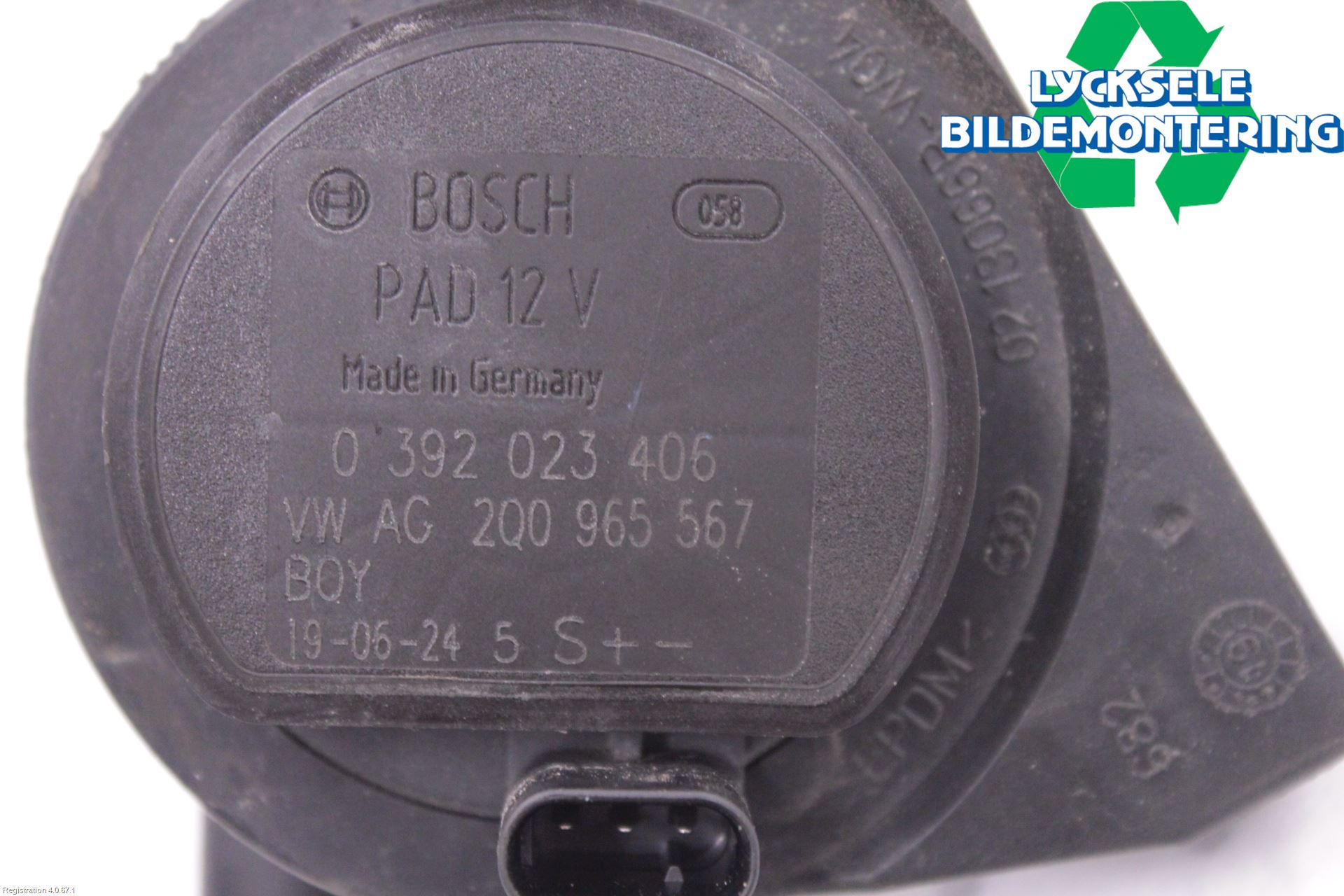 Volkswagen VW GOLF / E-GOLF VII 13-20 Värme Cirkulationspump