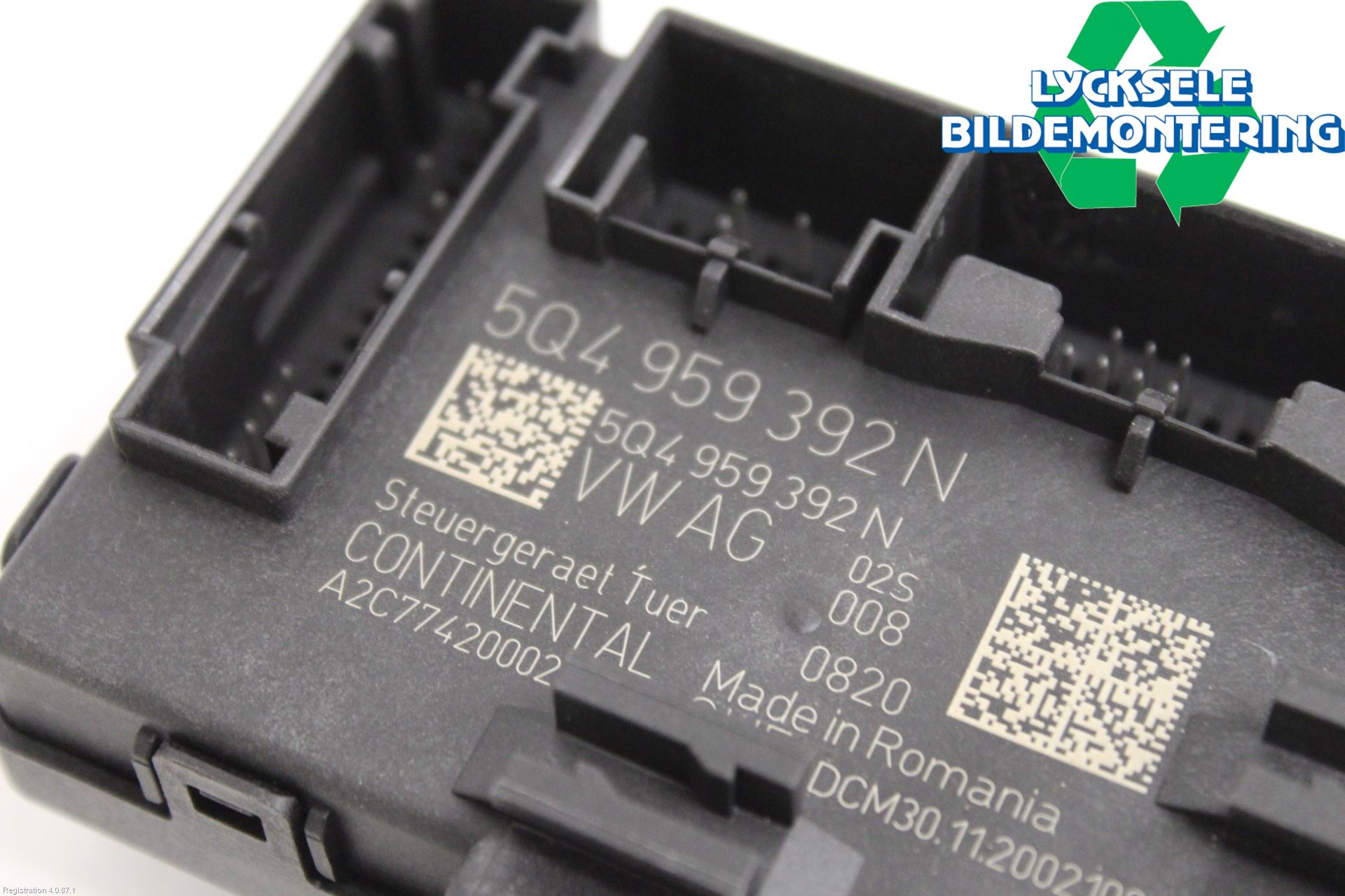 Volkswagen VW T-ROC 18- Styrenhet Dörr