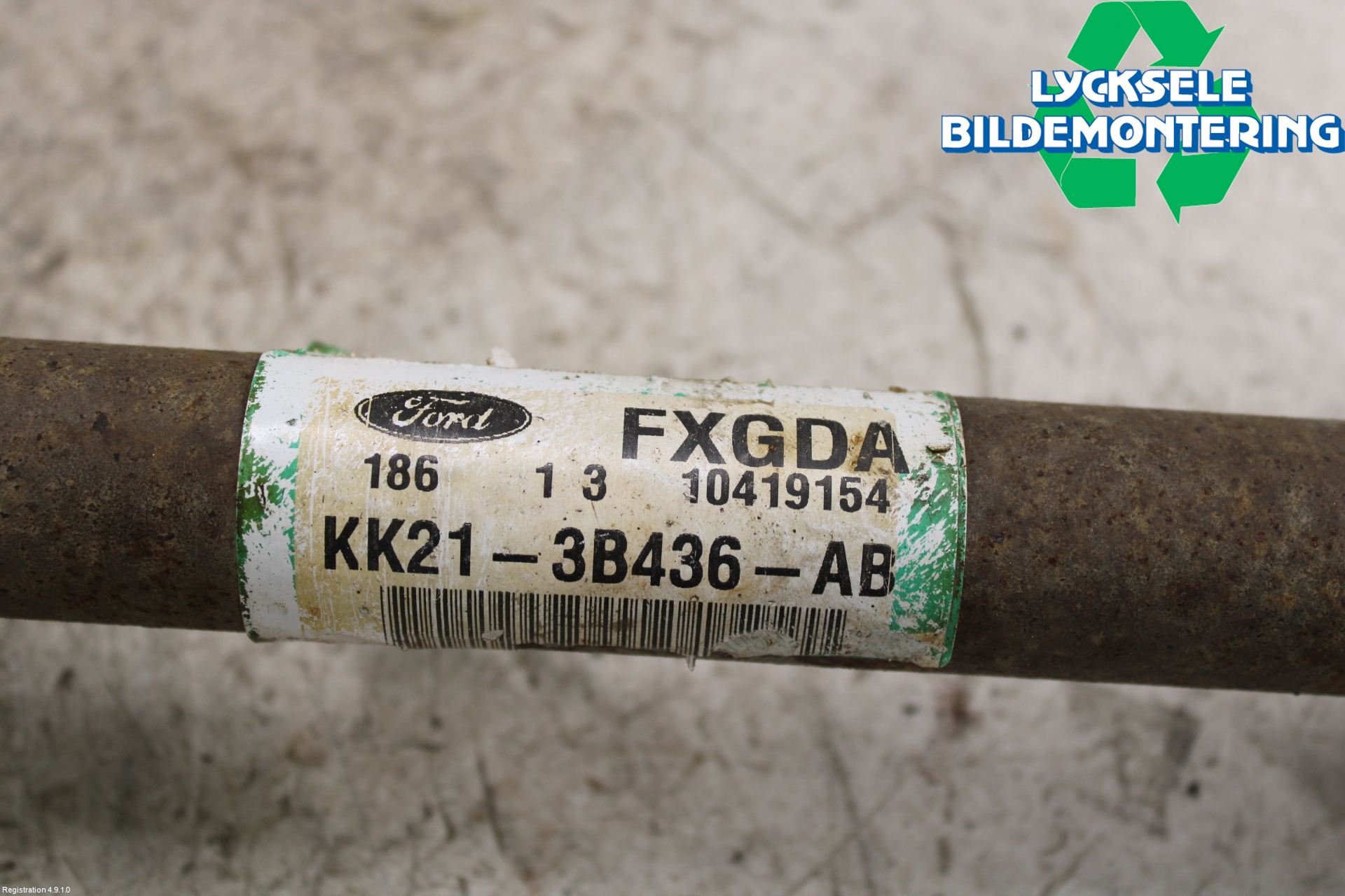 Ford TRANSIT SKÅP/BUSS 14-22 Drivaxel Fram Höger