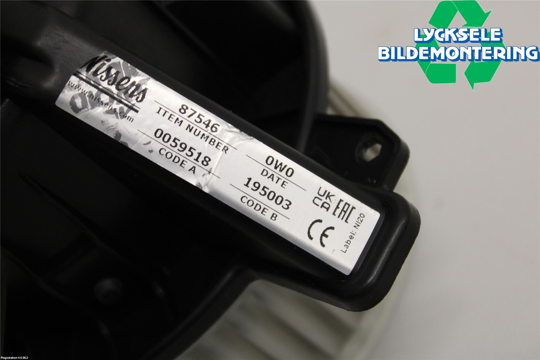 Volkswagen VW POLO VI 18->> Ac Värmefläkt