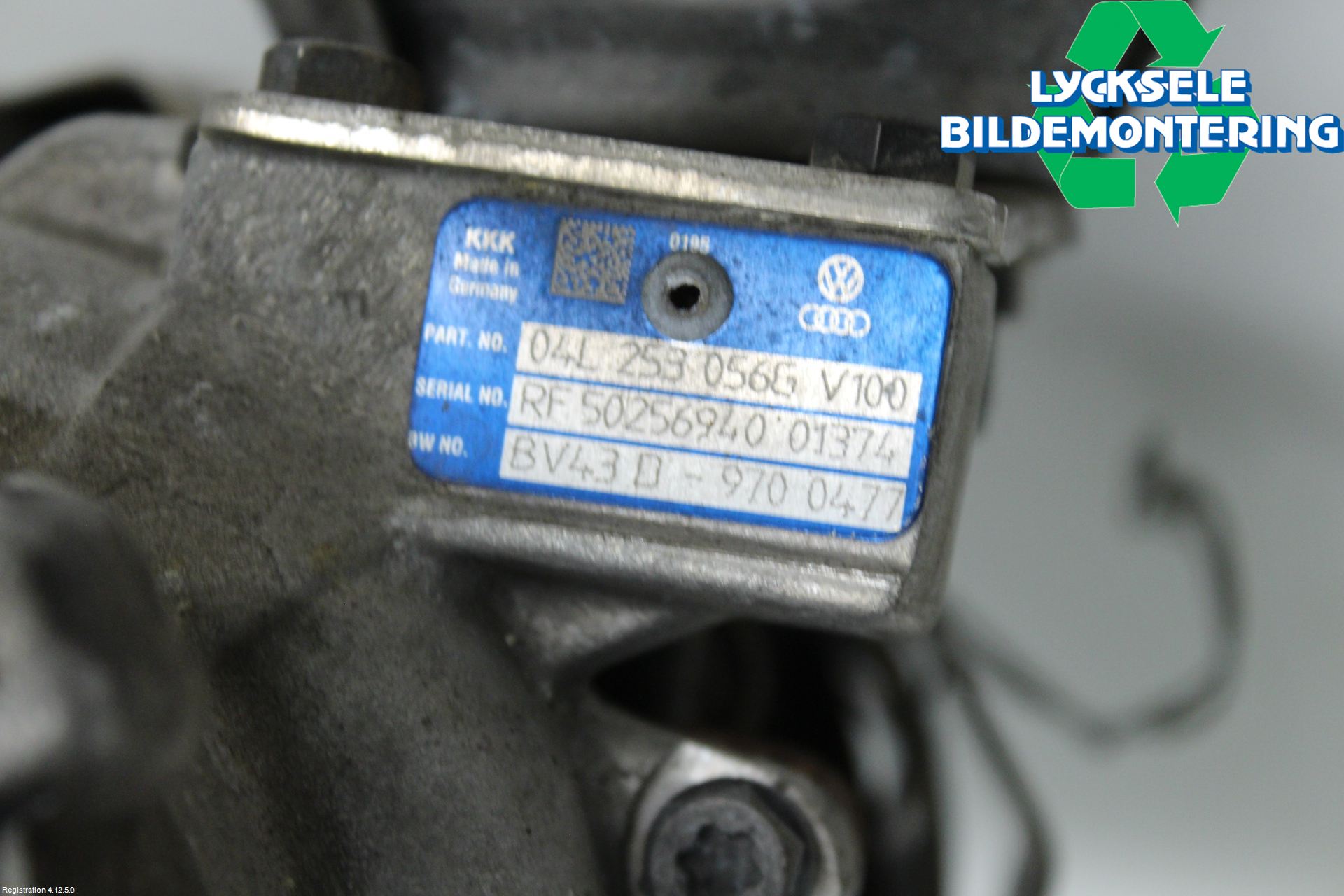 Volkswagen VW PASSAT 15-19 Turboaggregat