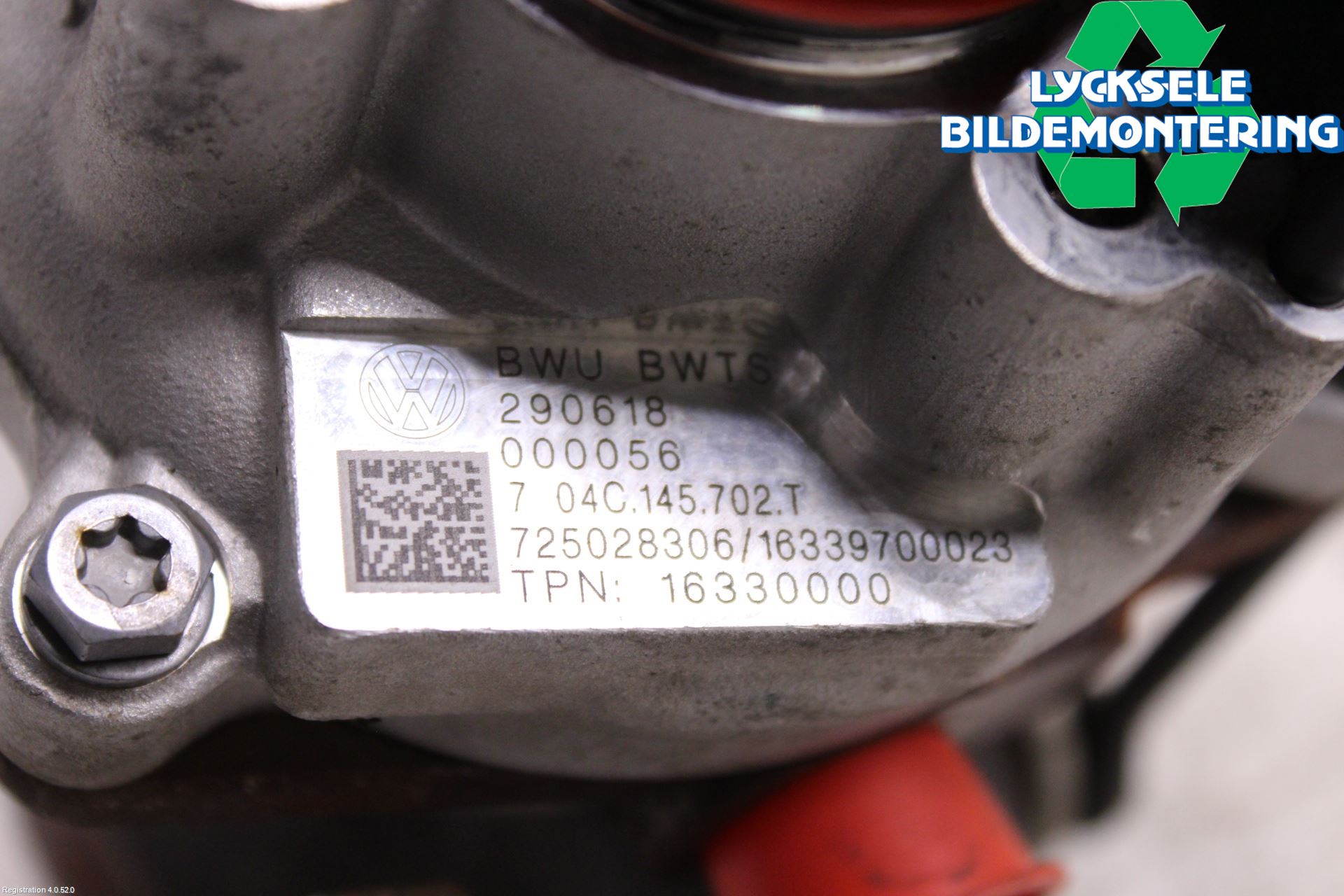 Seat ARONA Turboaggregat