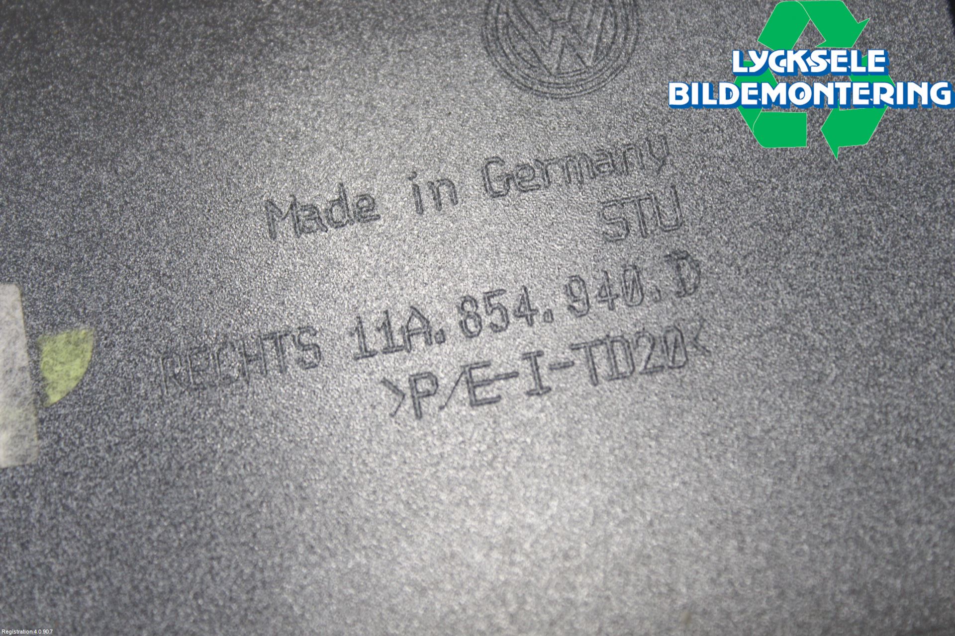 Volkswagen VW ID.4 21- Dörr Dekorlist Fram Hö