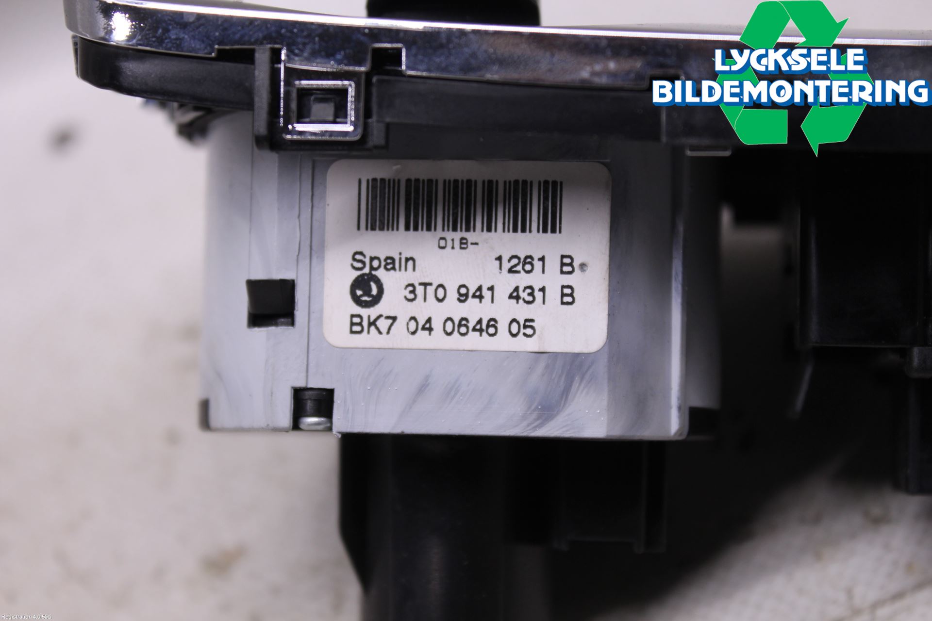 Skoda SUPERB 09-15 Strömställare Ljus