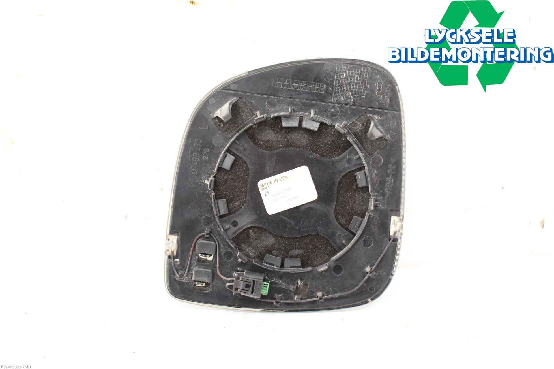 Audi Q7/SQ7 Spegelglas Vä