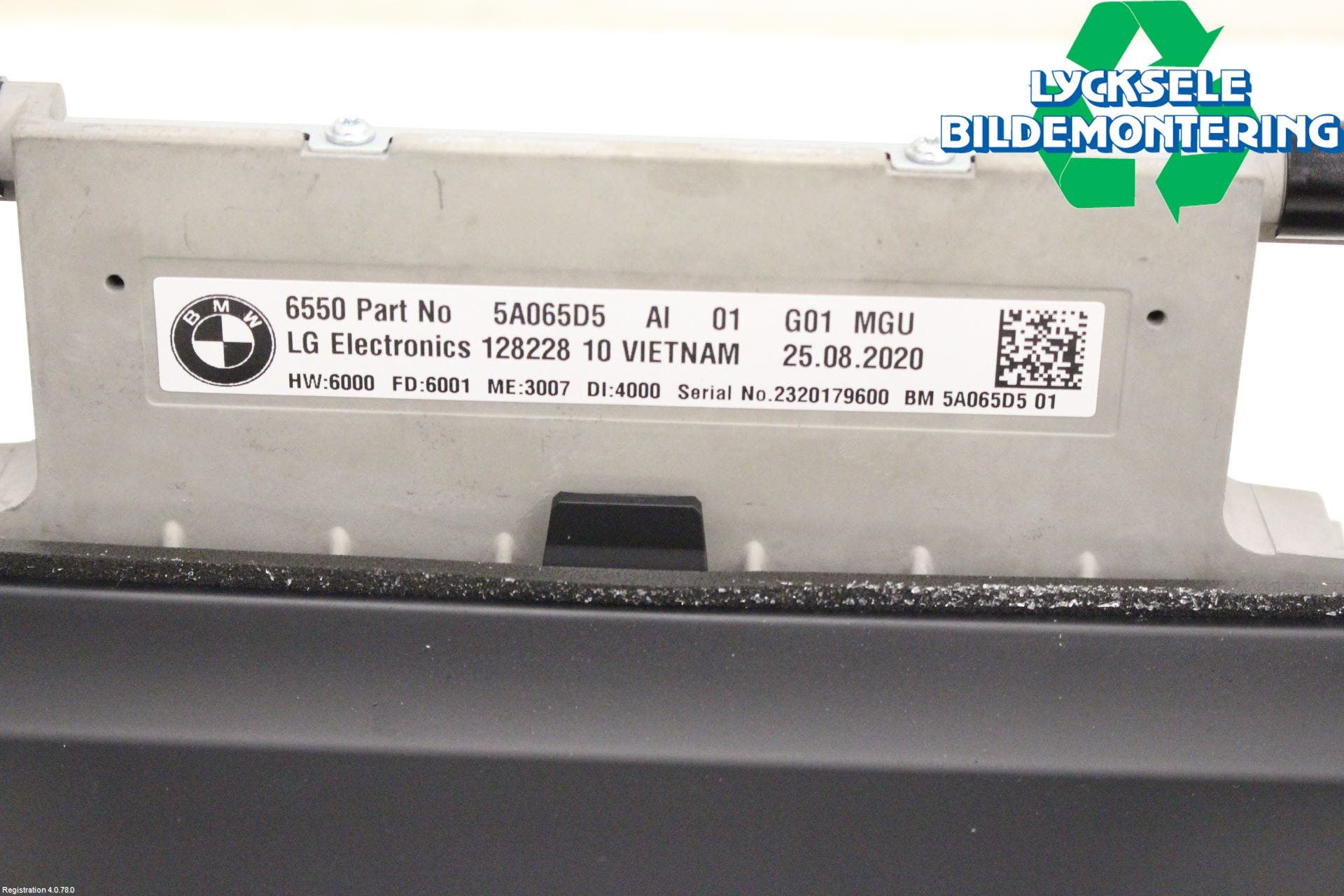 BMW X3 G01 18- Bildskärm