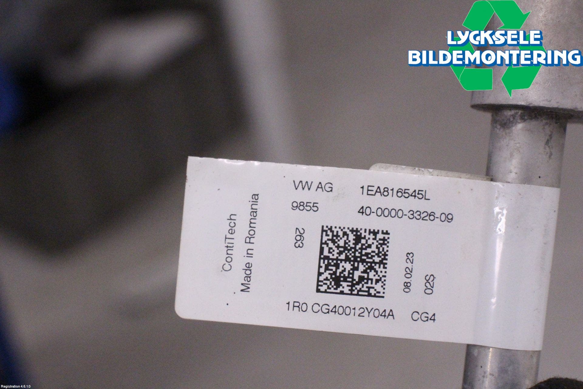 Volkswagen VW ID.4 21- Ac Slang-Rör