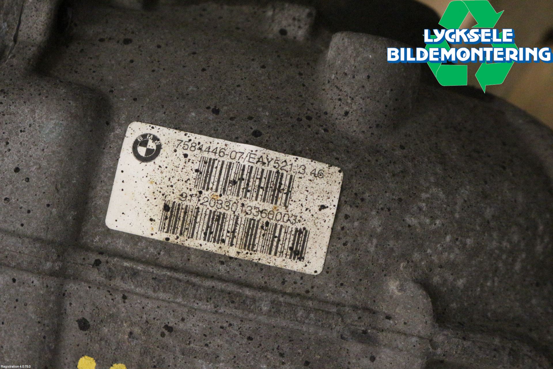 BMW 5 F10/F11/F18 09-17 Bakväxel-Diff