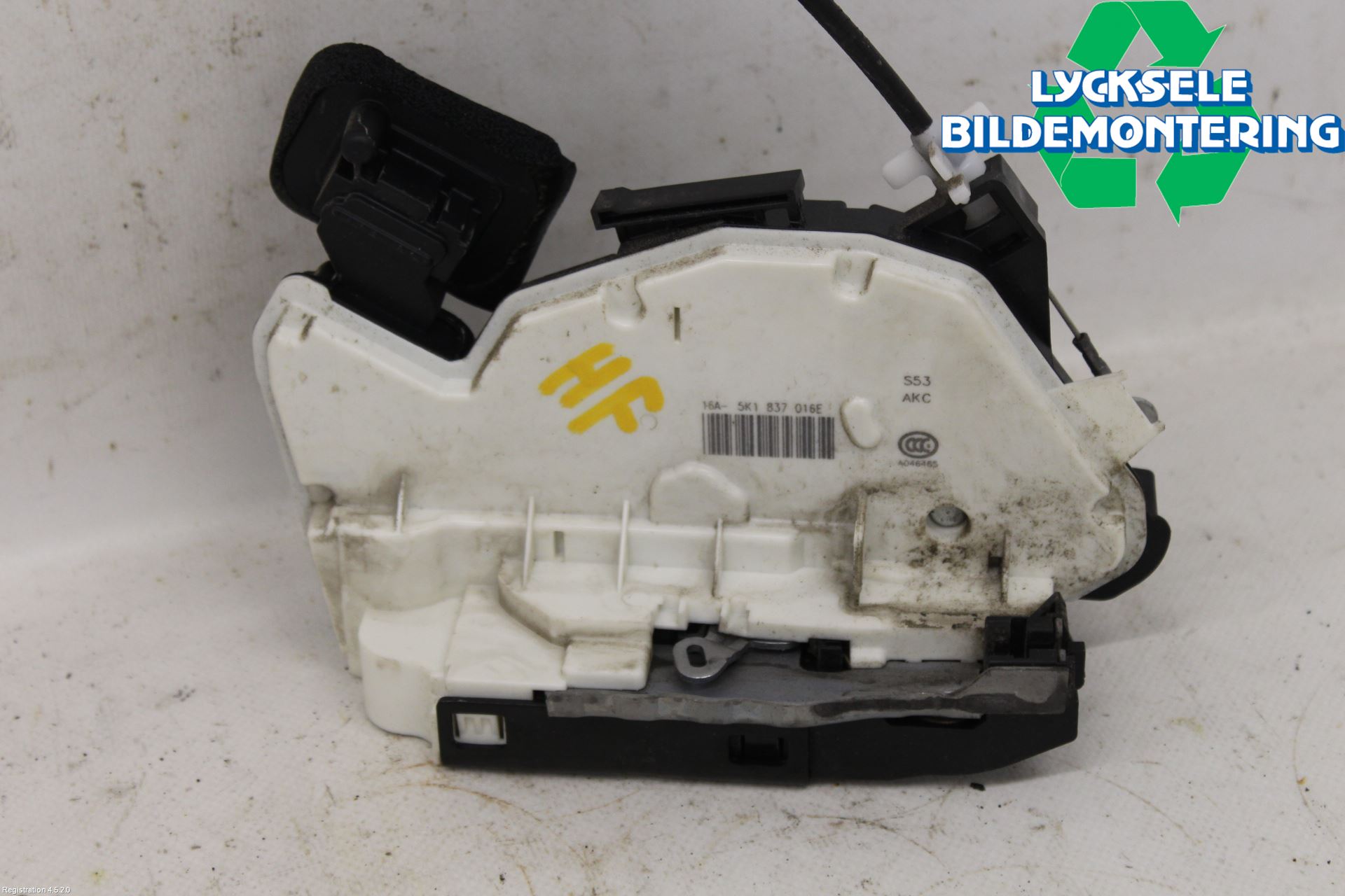 Volkswagen VW POLO 10-17 Låskista-Dörrlås