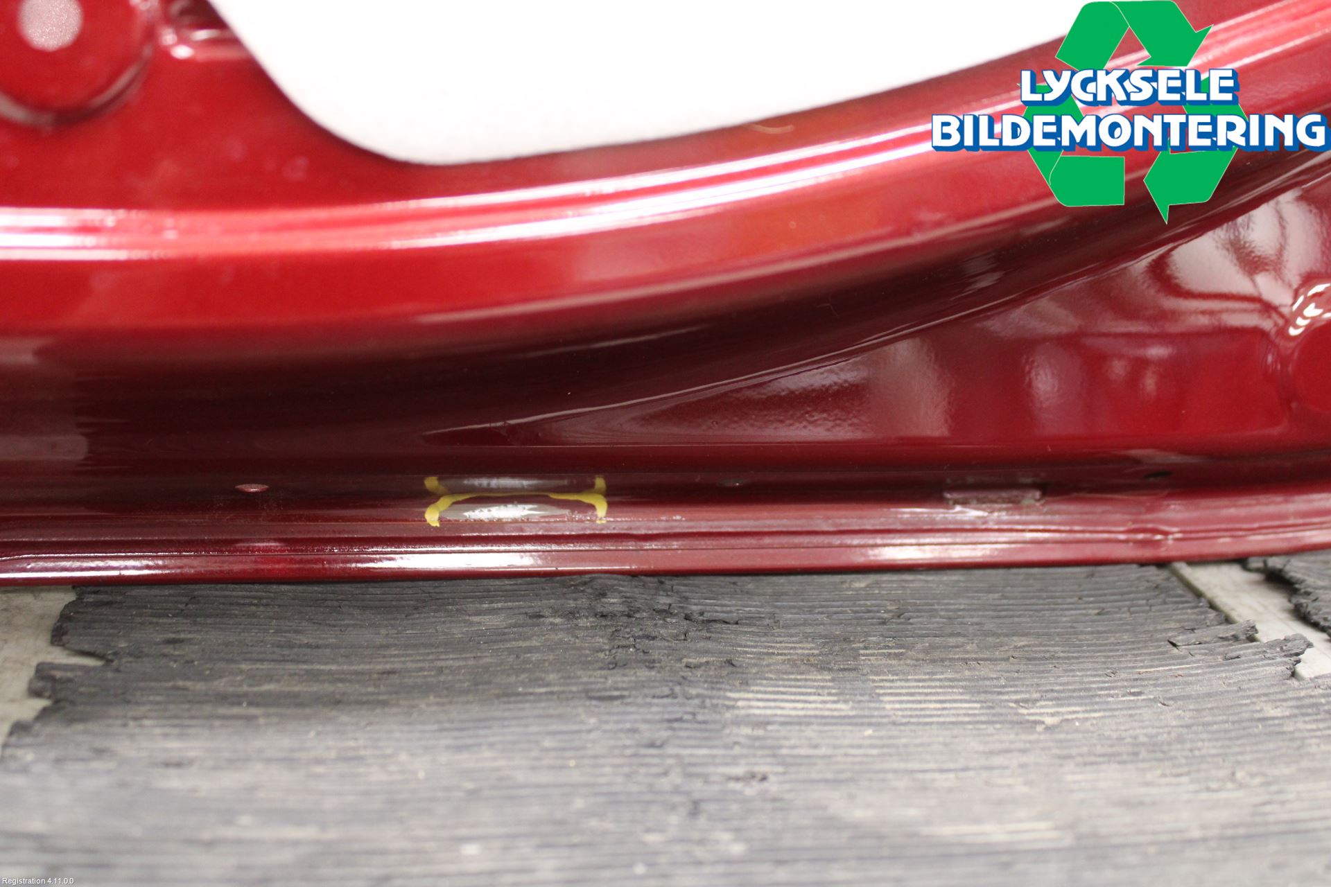 Fiat 500L 13-19 Dörr Bak Höger