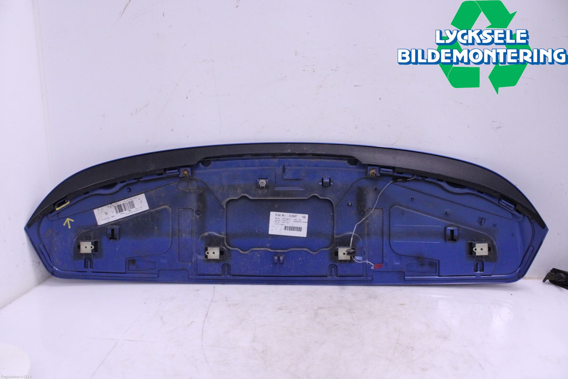 BMW 3 F30/F31/F80 12-19 Spoiler Baklucka