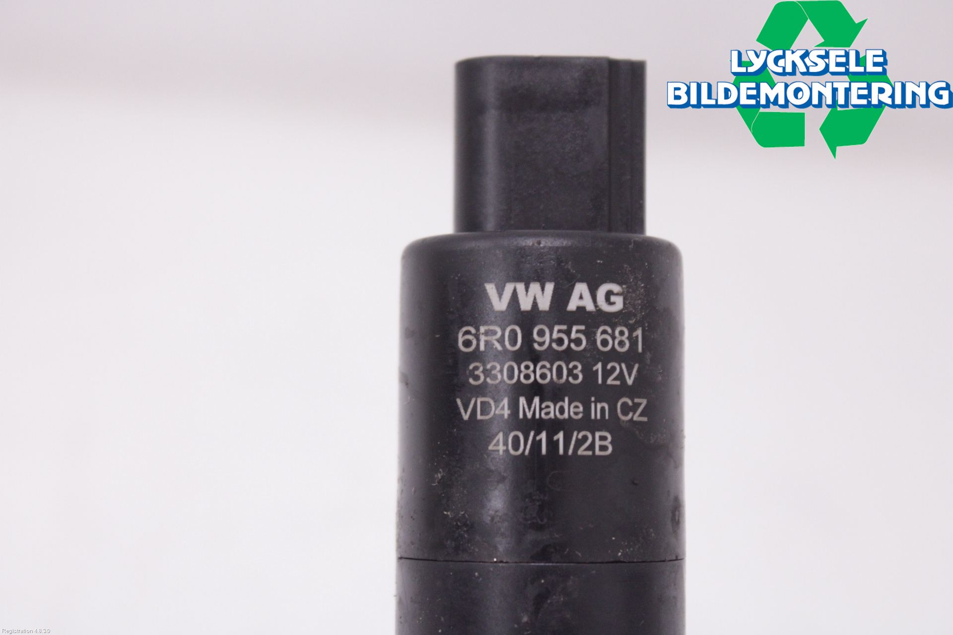 Volkswagen VW PASSAT 11-14 Spolarpump Högtryck