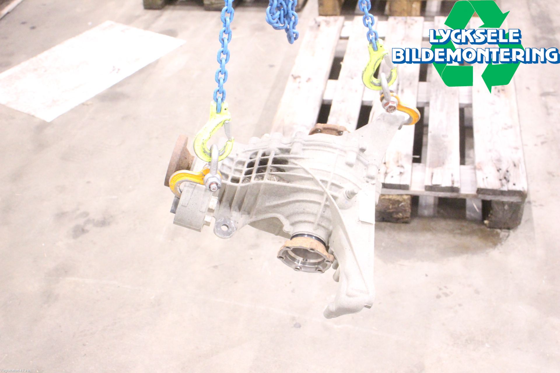 Audi Q7/SQ7 Bakväxel-Diff