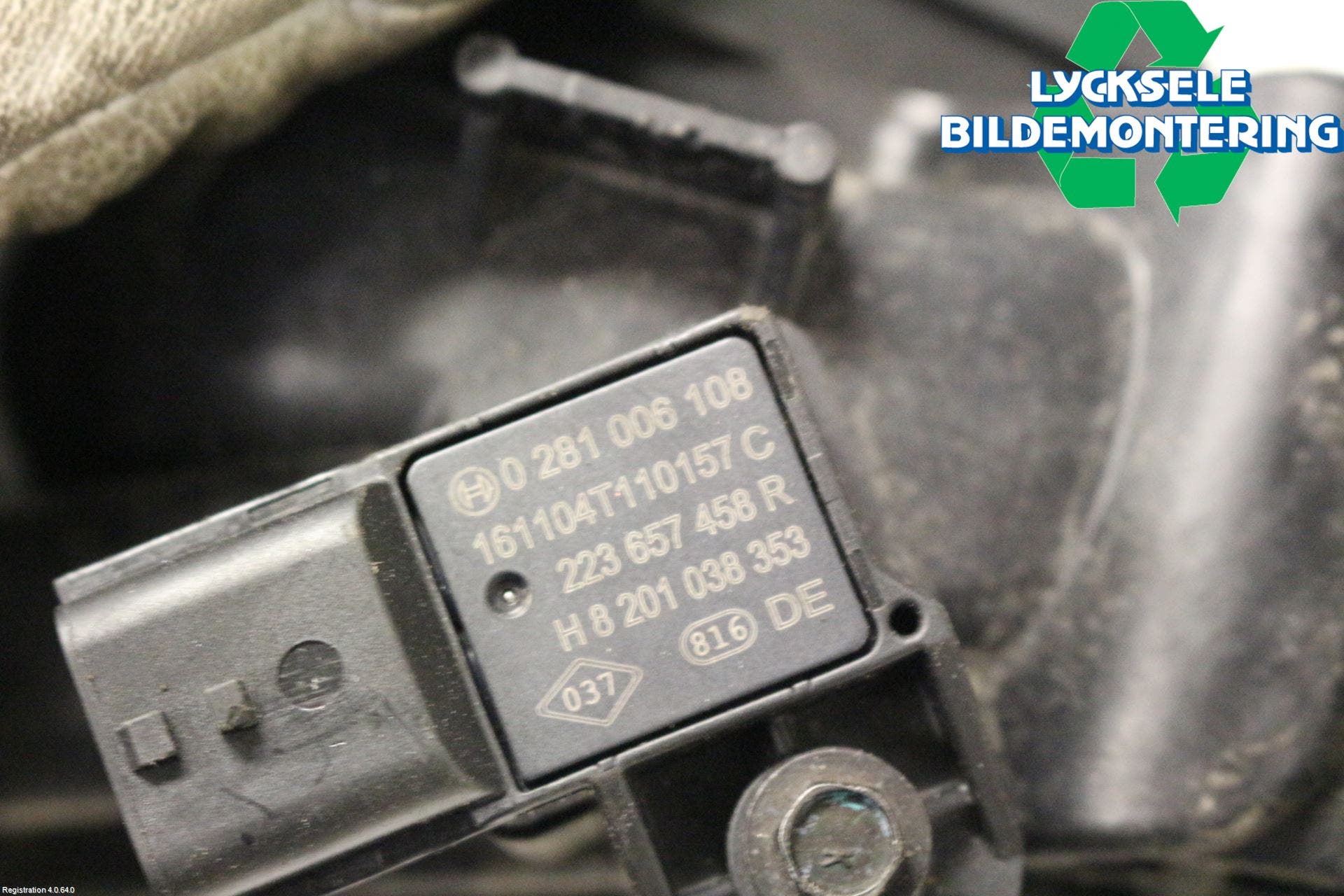 Nissan QASHQAI+2 10-14 Injspjällhus