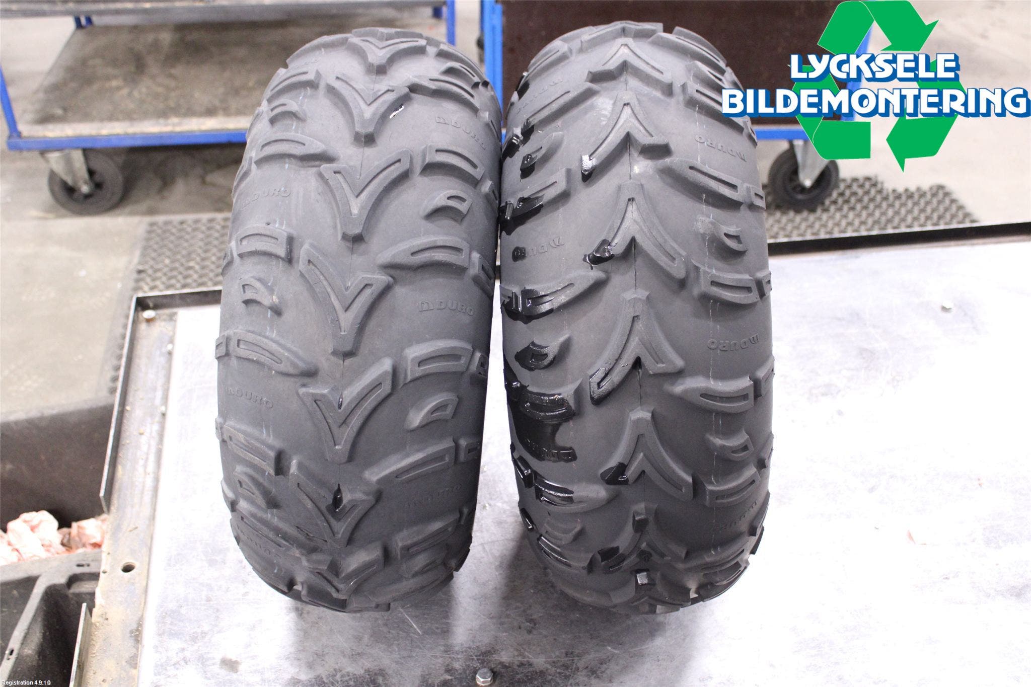 MC och moped ATV POLARIS Sommardäck Med Fälg
