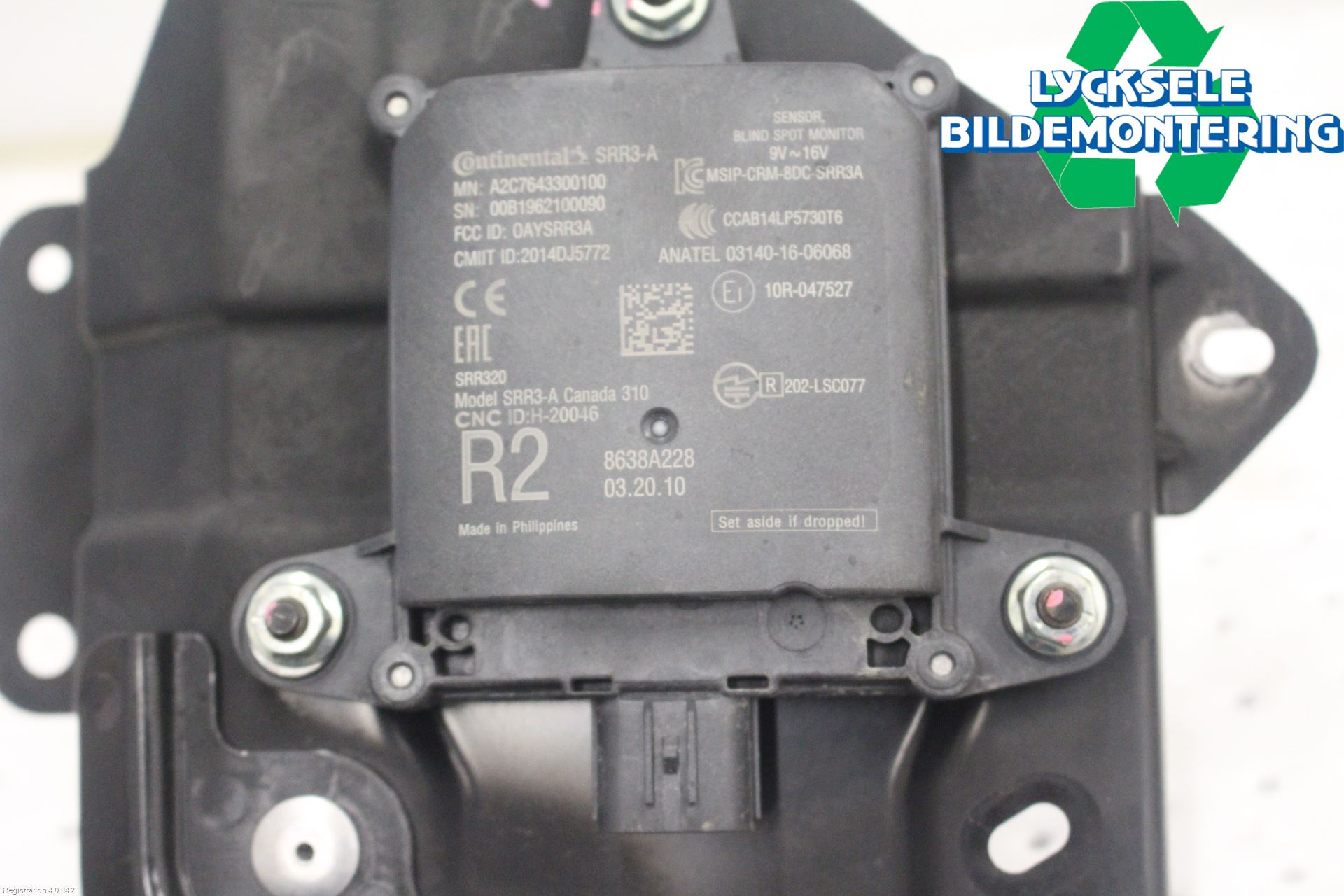 Mitsubishi OUTLANDER 13-21 Sensor Aktivt Kollisionsskydd