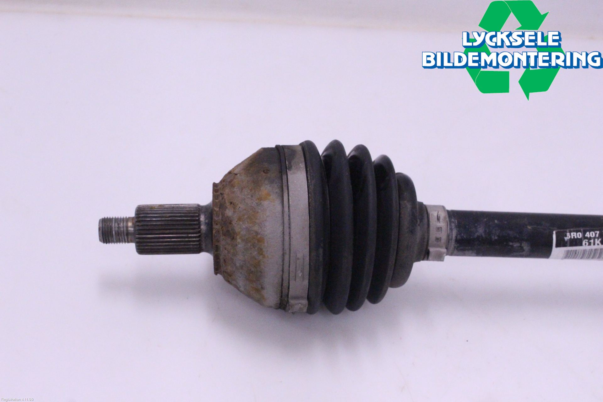 Volkswagen VW POLO 10-17 Drivaxel Fram Vänster