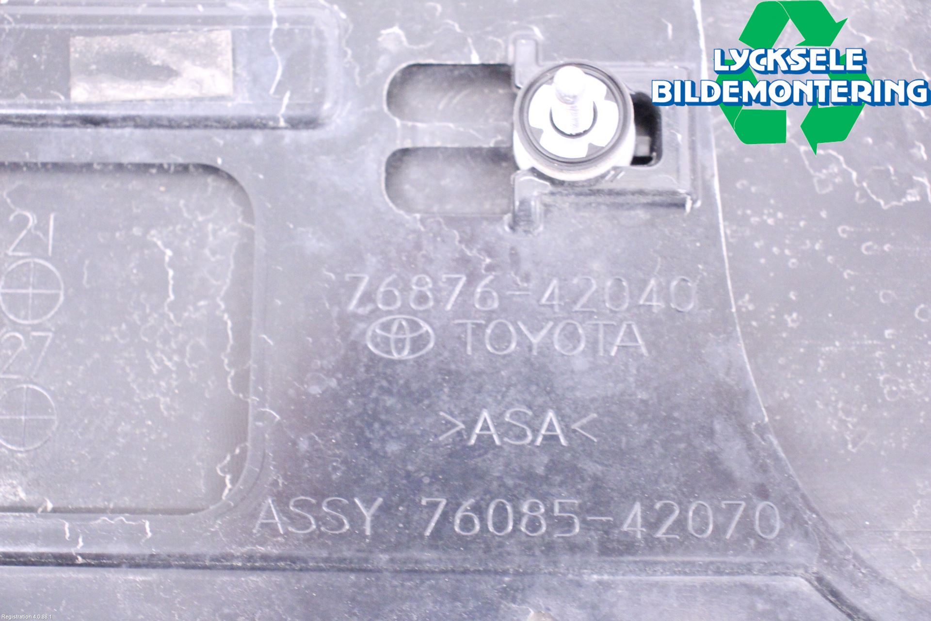 Toyota RAV4 19- Spoiler Baklucka