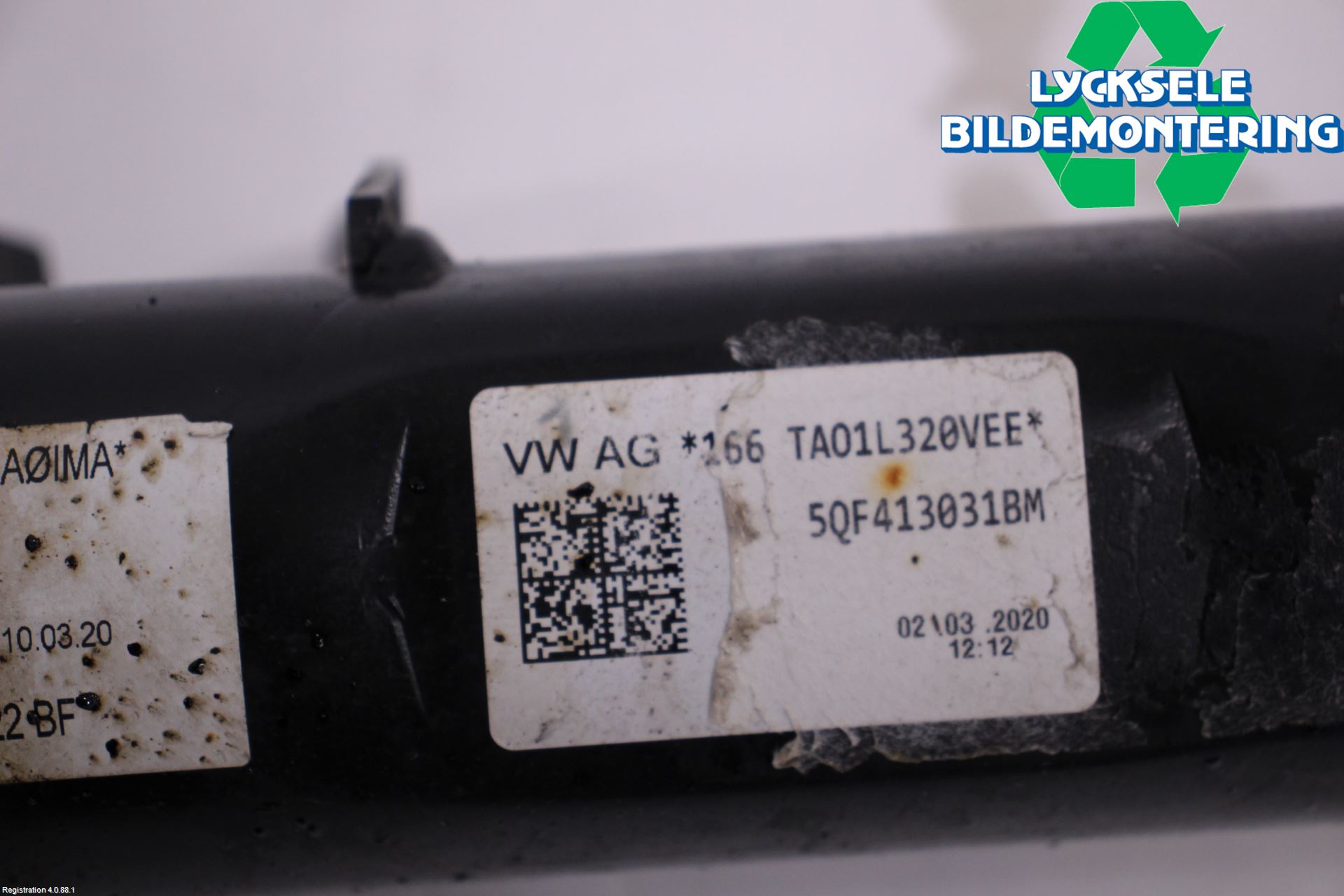 Volkswagen VW TIGUAN 16-24 Fjäderben Fram Höger