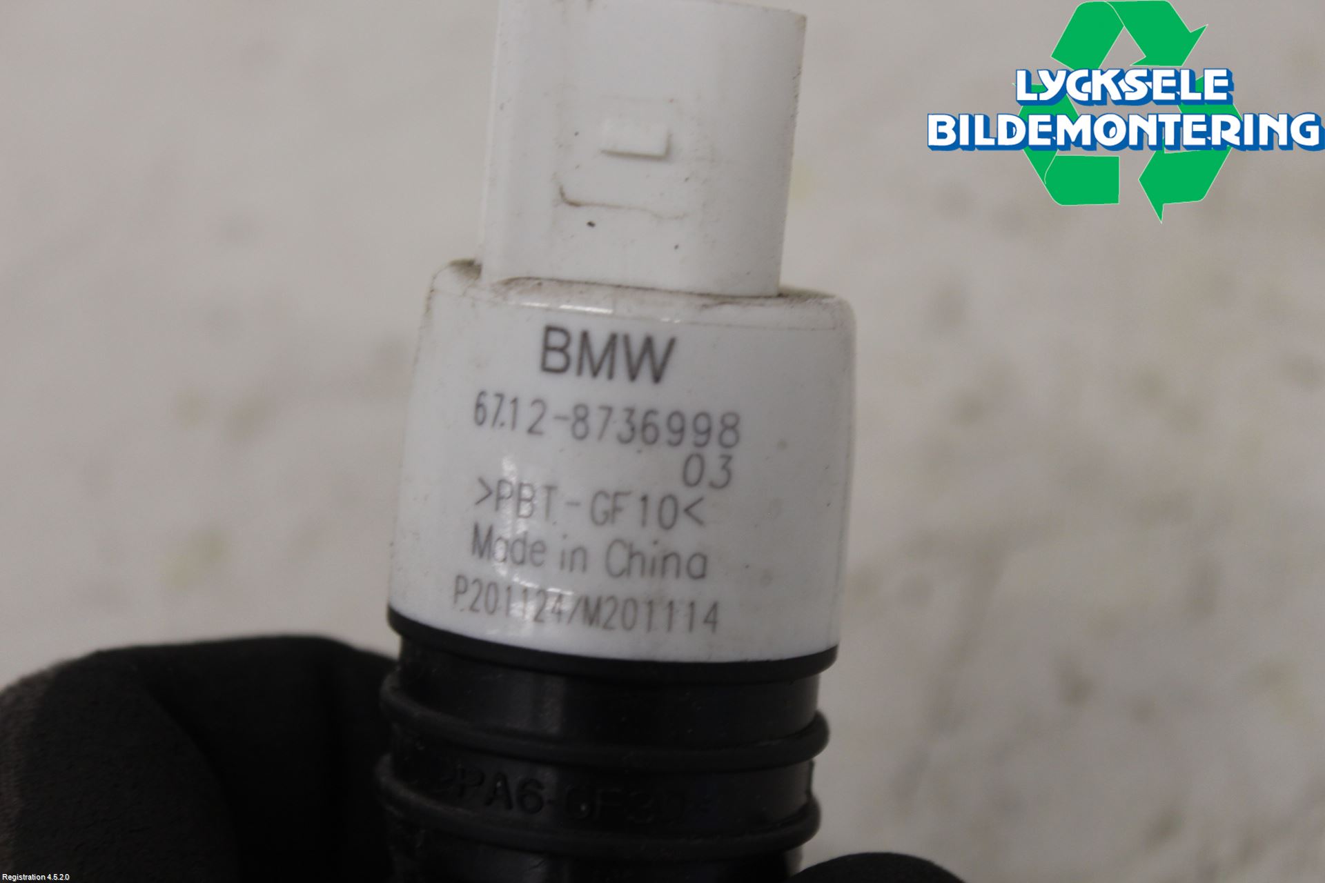 BMW X7 G07 19- Spolarpump Vindruta