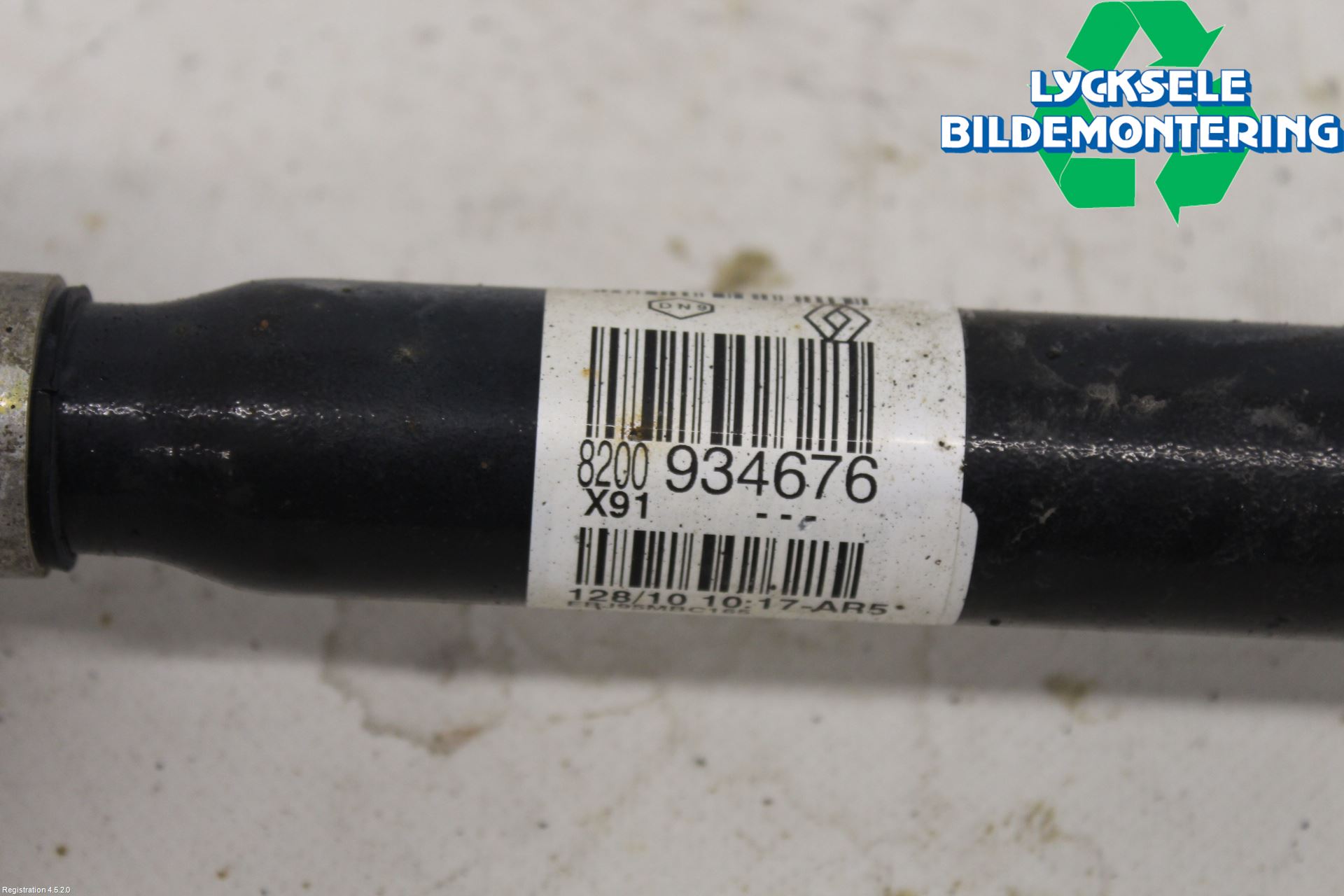 Renault LAGUNA III 08-10 Drivaxel Fram Vänster