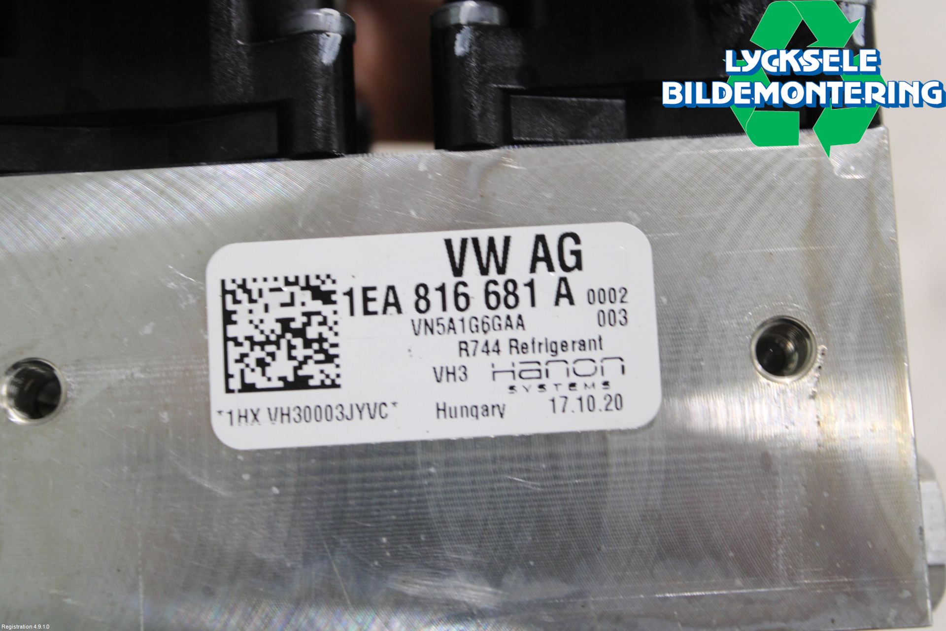 Volkswagen VW ID.3 21- Ac Expansionsventil