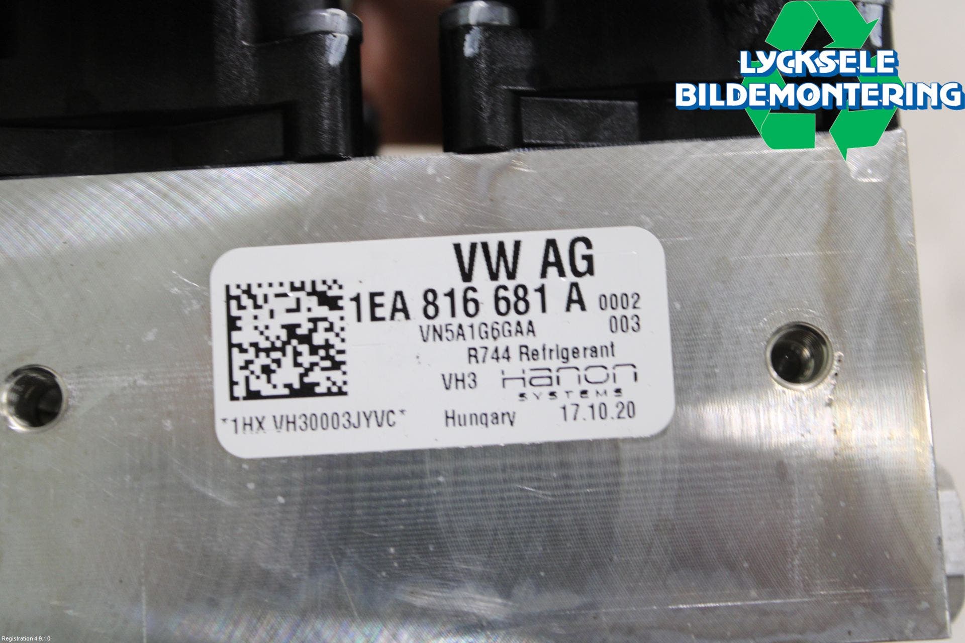 Volkswagen VW ID.3 21- Ac Expansionsventil