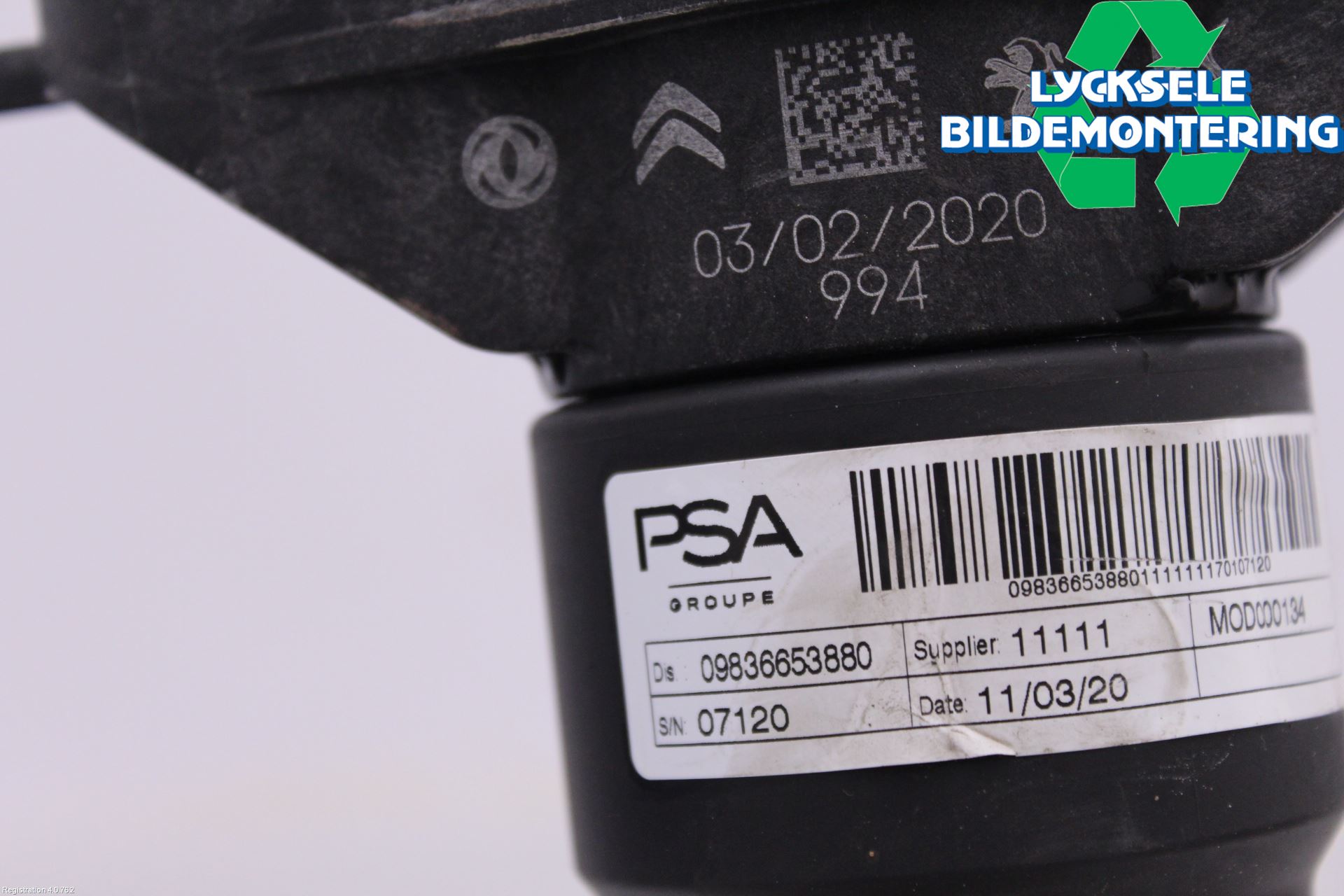 Peugeot 2008/E-2008 20- Stötdämpare Bak