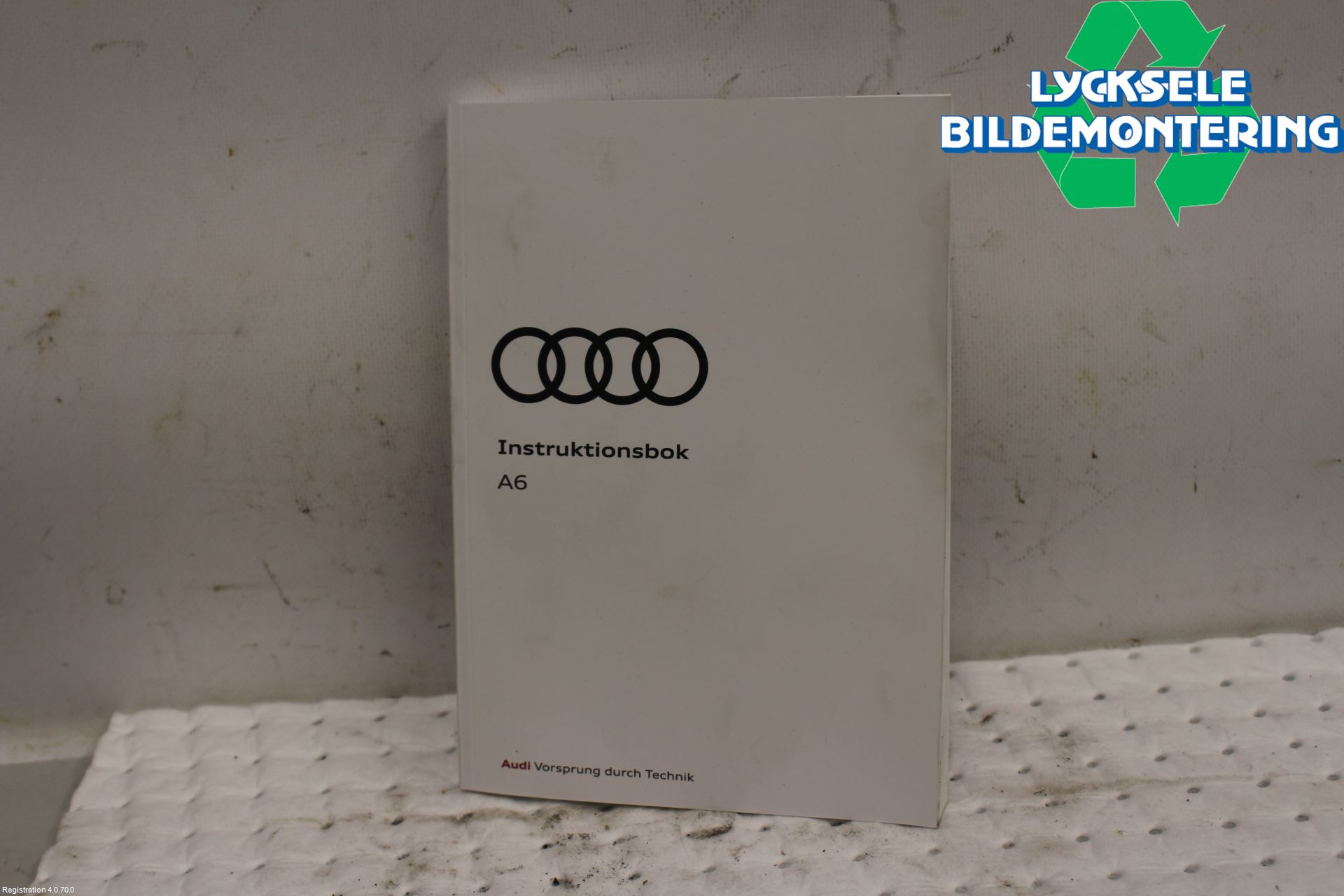 Audi A6 F2/C8 19- Instruktionsbok