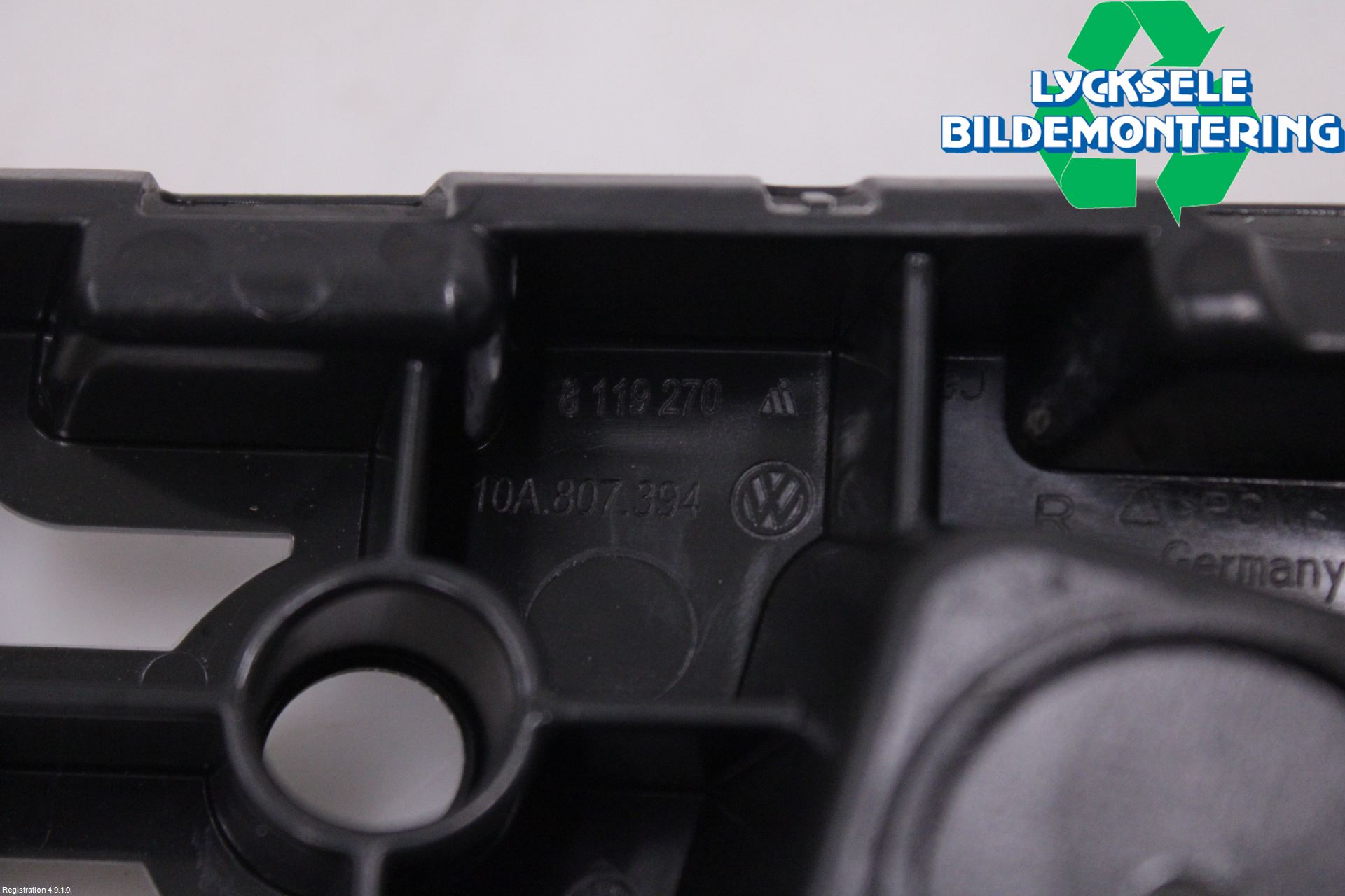 Volkswagen VW ID.3 21- Stötfångarfäste Bak Hö
